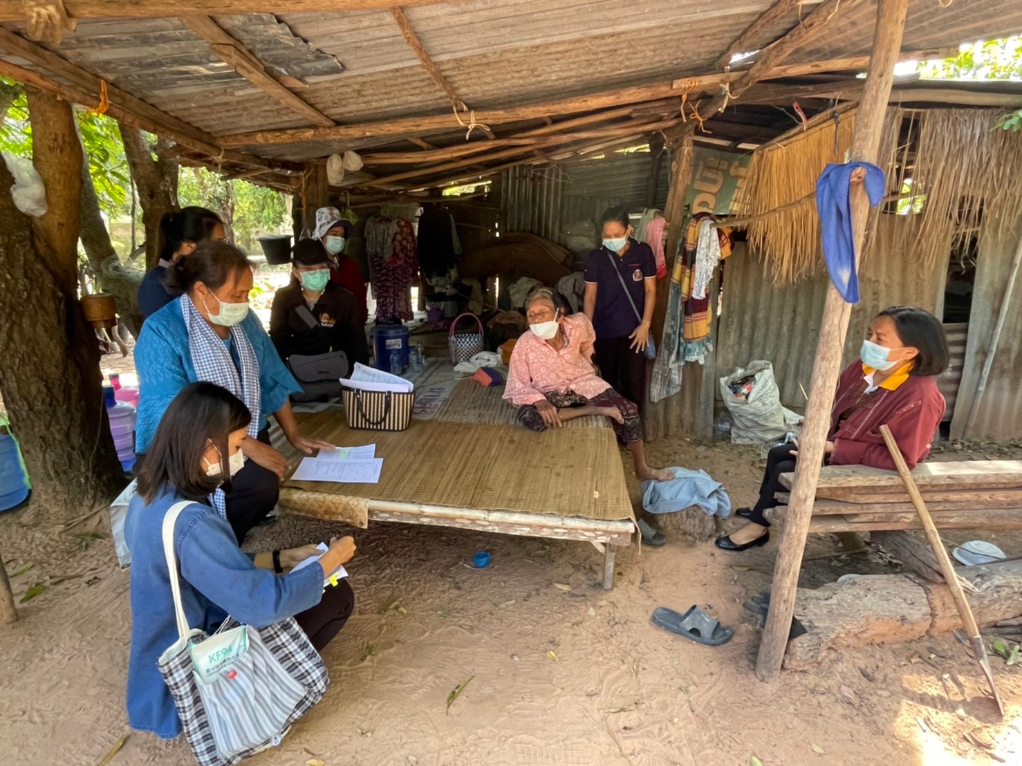 ? พช. มหาสารคาม เคาะประตูบ้านติดตามสนับสนุนการบริหารการจัดการพัฒนาคนแบบชี้เป้า(TPMAP)