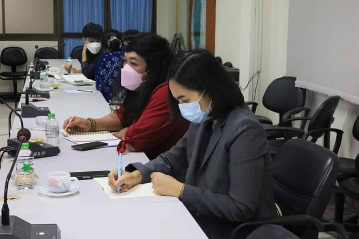 พช.มหาสารคาม เข้าร่วมประชุมเพื่อกำหนดแนวทางการส่งเสริมผ้าไหมจังหวัดมหาสารคาม
