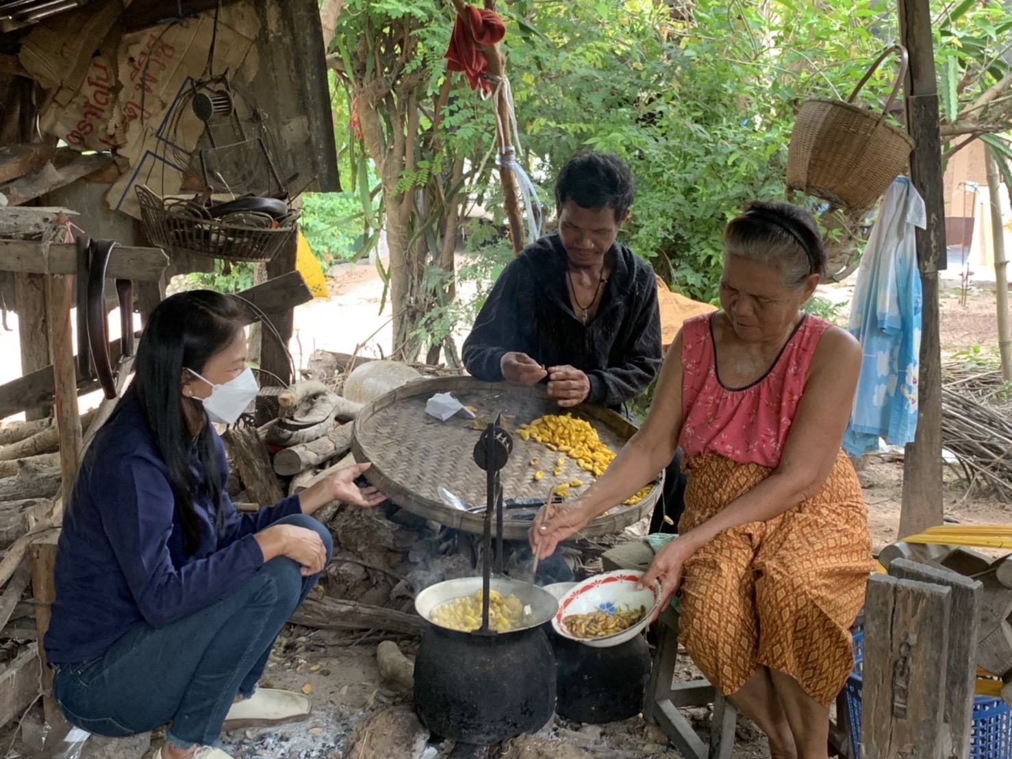 ติดตามครัวเรือนที่ผ่านการอบรมโครงการสนับสนุนกิจกรรมศูนย์เรียนรู้แบบหนุนเสริมสัมมาชีพชุมชนแก่เยาวชนกลุ่มเสี่ยงและผู้ผ่านการบำบัด โดยศูนย์เรียนรู้กองทุนแม่ของแผ่นดิน