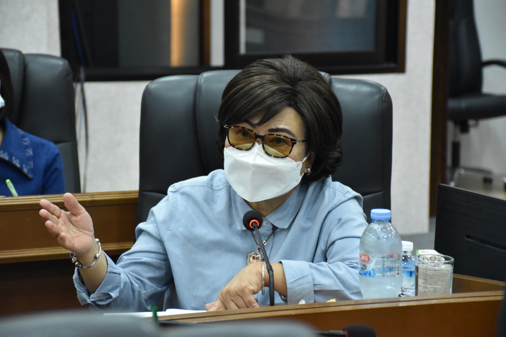 ?พช.มหาสารคาม ร่วมประชุมติดตามประเด็นปัญหาความเสี่ยงต่อการทุจริต การดำเนินโครงการพัฒนาพื้นที่ต้นแบบการพัฒนาคุณภาพชีวิตตามหลักทฤษฎีใหม่ประยุกต์สู่ “โคก หนอง นา โมเดล” ในพื้นที่จังหวัดมหาสารคาม