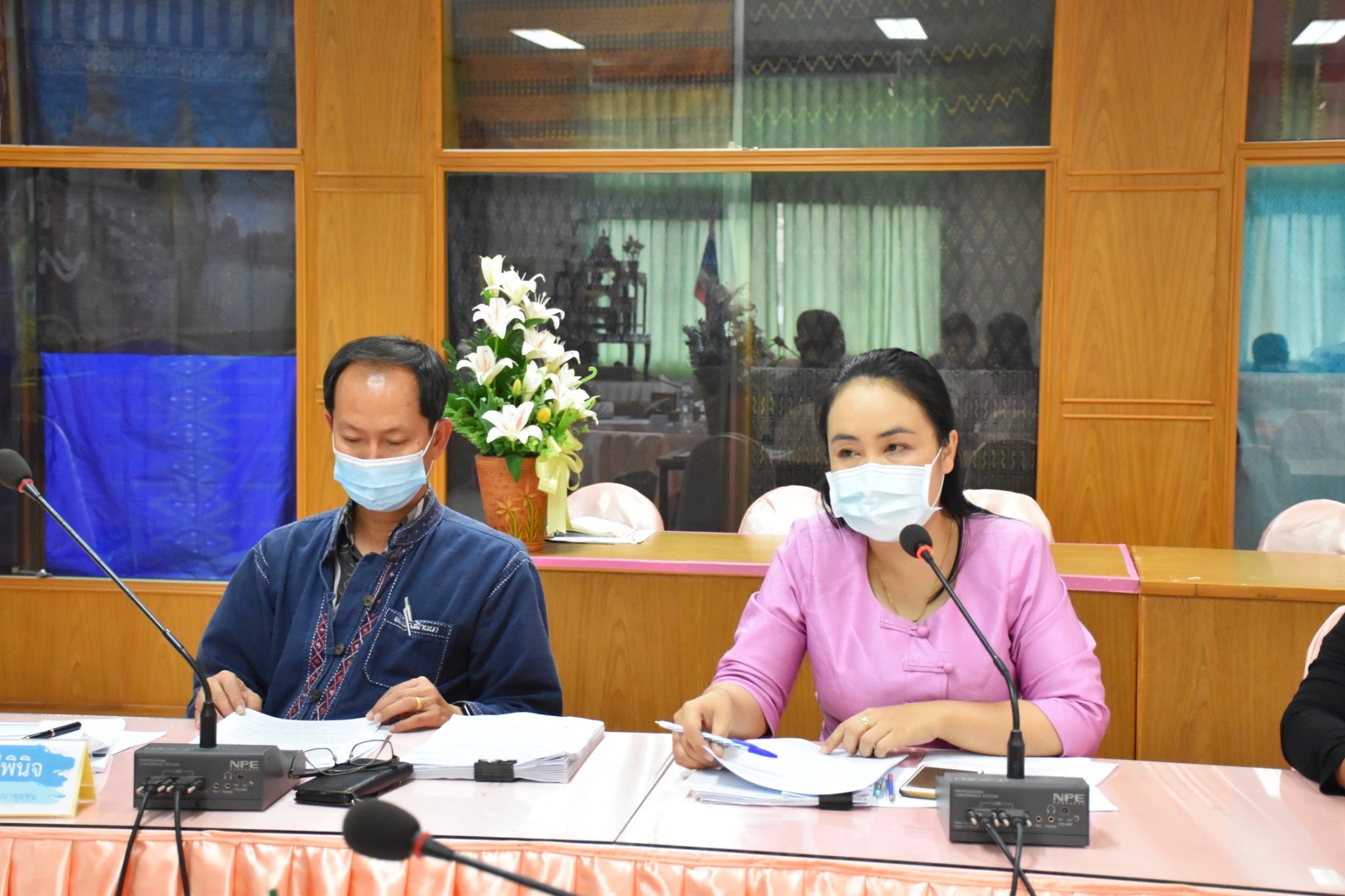 พช.มหาสารคาม จับมือคณะกรรมการเครือข่ายโอทอป ประชุมขับเคลื่อนงานOTOP จ.มหาสารคาม