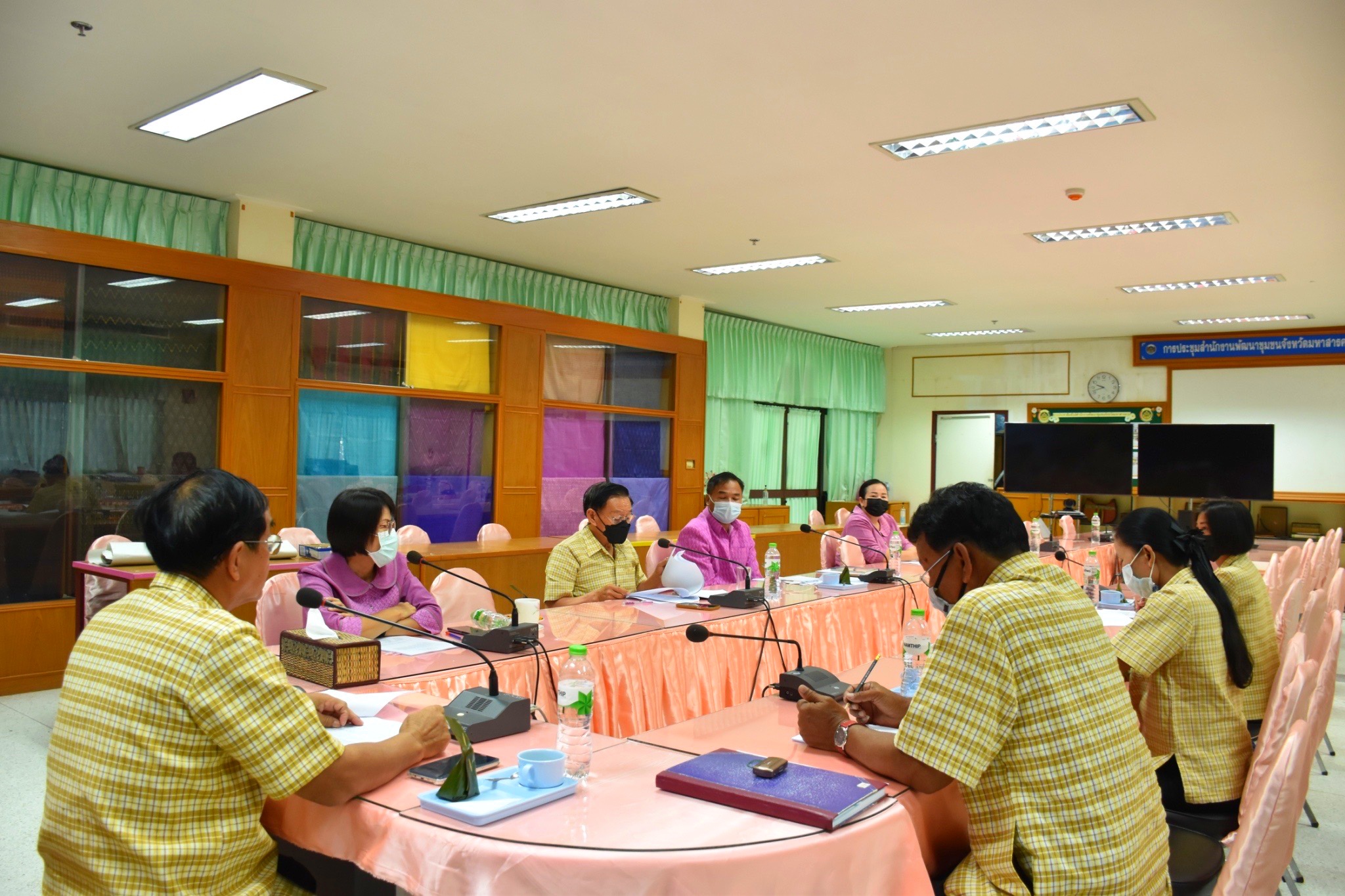 ?พช.มหาสารคามประชุมขับเคลื่อนงานทีมผู้นำอาสาพัฒนาบ้านเกิดจังหวัดมหาสารคาม ครั้งที่ 1/2564