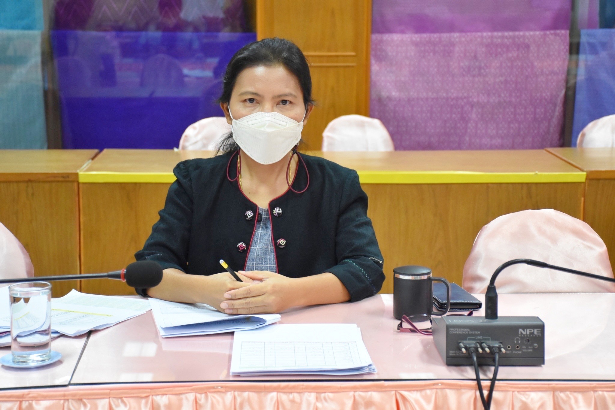 ?‍?อกส.จ..มหาสารคาม เข้าร่วมประชุมชี้แจง เร่งรัด กำกับ ติดตาม การดำเนินงานกองทุนพัฒนาบทบาทสตรี ครั้งที่ 9/2564 ผ่านระบบ Video conference