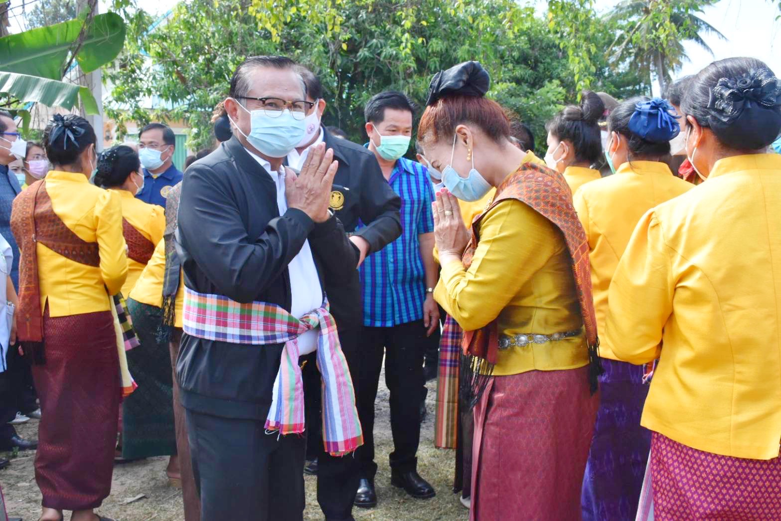 ผู้ตรวจราชการกรมการพัฒนาชุมชน ลงพื้นที่ จ.มหาสารคาม ร่วมกับคณะสมาชิกวุฒิสภาเพื่อรับฟังปัญหาความเดือดร้อนของประชาชน ตามโครงการวุฒิสภาพบประชาชนในพื้นที่ภาคตะวันออกเฉียงเหนือ (ตอนบน)