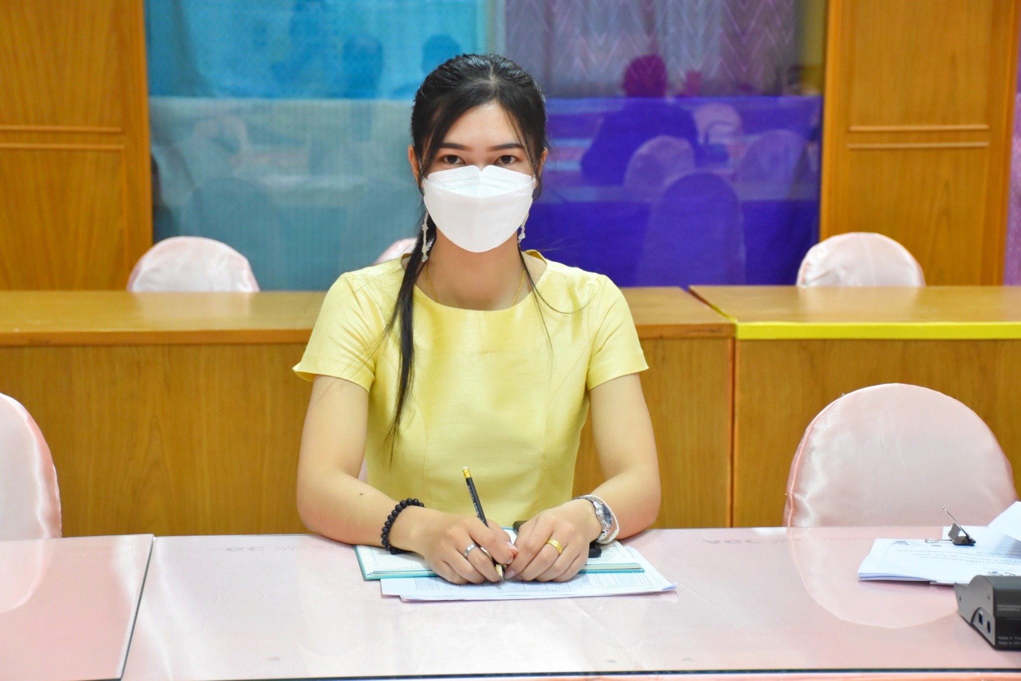 ?‍?อกส.จ..มหาสารคาม เข้าร่วมประชุมชี้แจง เร่งรัด กำกับ ติดตาม การดำเนินงานกองทุนพัฒนาบทบาทสตรี ครั้งที่ 9/2564 ผ่านระบบ Video conference