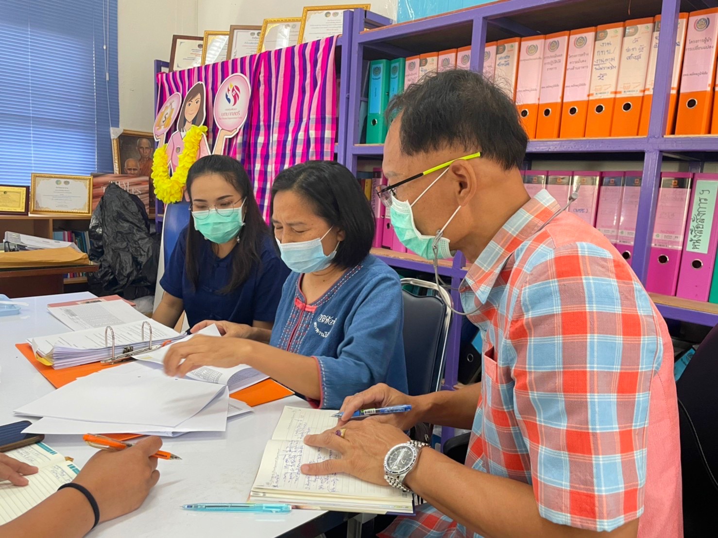?พช.มหาสารคาม ลงพื้นที่ติดตามสนับสนุนการบริหารการจัดการพัฒนาคนแบบชี้เป้า(TPMAP) ในการวางแผนและดำเนินการจัดเก็บข้อมูลให้รวดเร็วและทันต่อเวลา