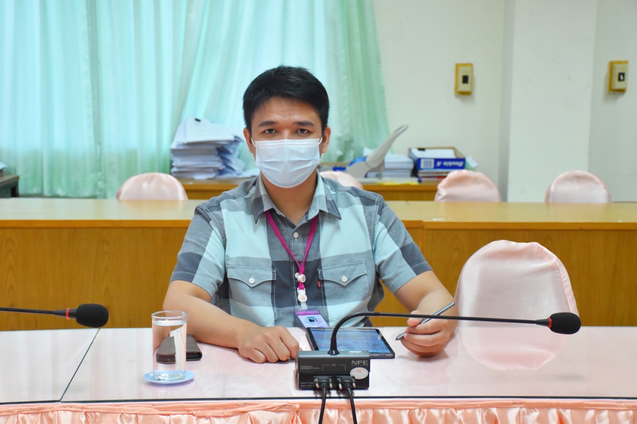 ?‍?อกส.จ..มหาสารคาม เข้าร่วมประชุมชี้แจง เร่งรัด กำกับ ติดตาม การดำเนินงานกองทุนพัฒนาบทบาทสตรี ครั้งที่ 9/2564 ผ่านระบบ Video conference