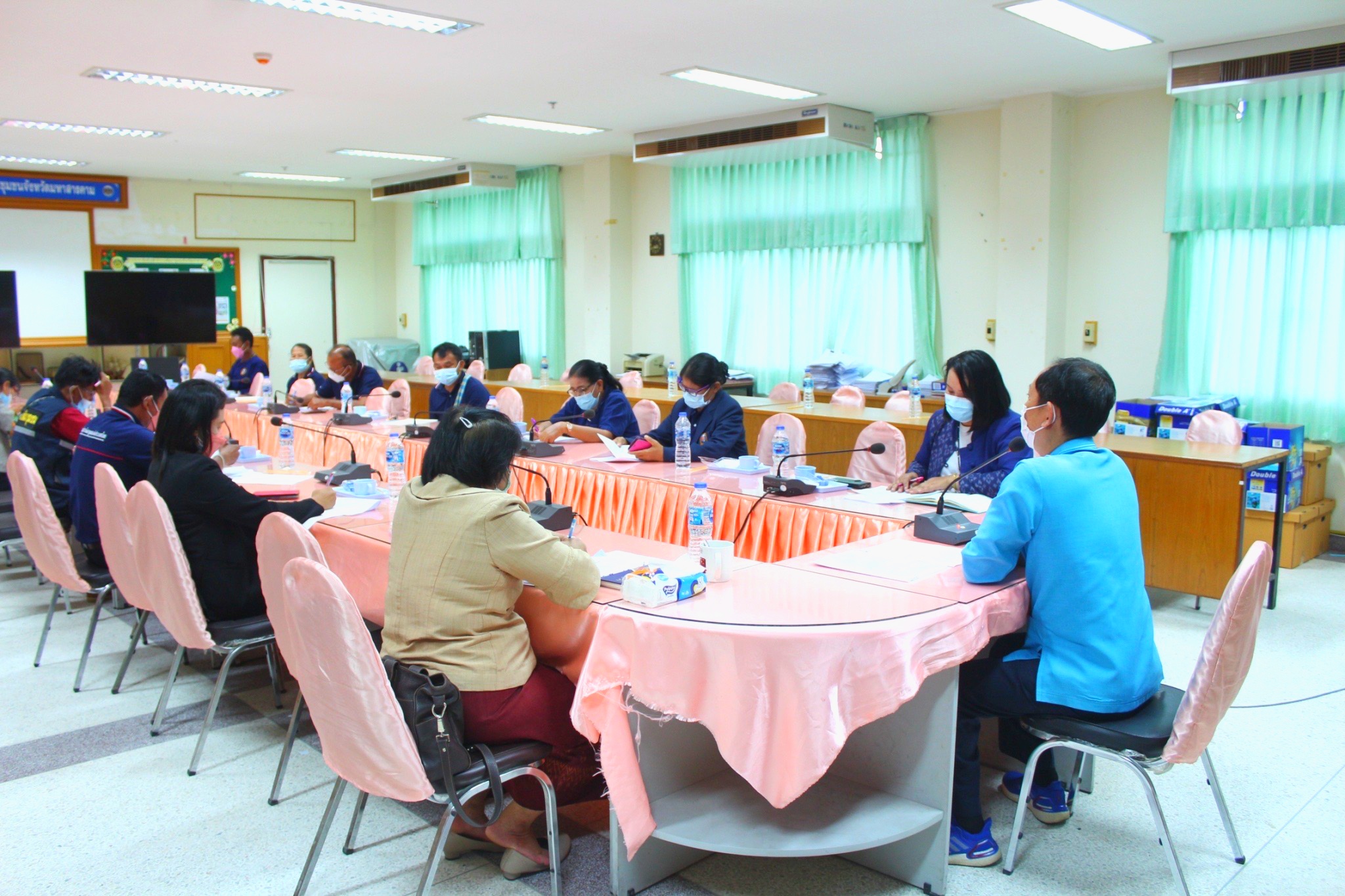 ? พช.มหาสารคาม ประชุมคณะกรรมการชมรมอาสาพัฒนาชุมชนจังหวัดมหาสารคาม ครั้งที่ 2/2564
