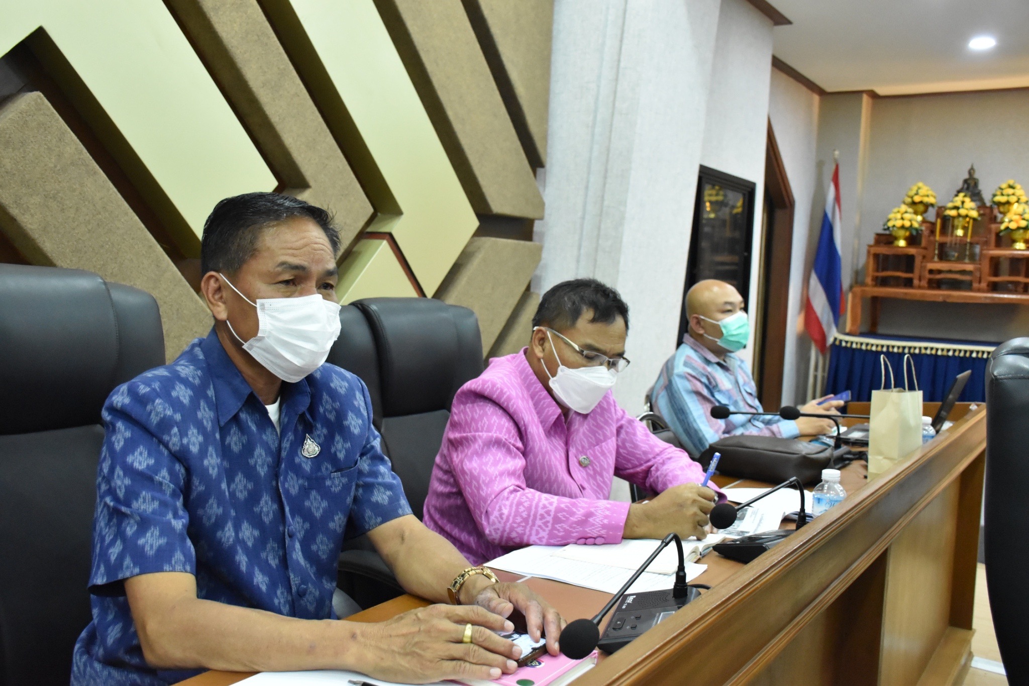 ?พช.มหาสารคาม ร่วมประชุมติดตามประเด็นปัญหาความเสี่ยงต่อการทุจริต การดำเนินโครงการพัฒนาพื้นที่ต้นแบบการพัฒนาคุณภาพชีวิตตามหลักทฤษฎีใหม่ประยุกต์สู่ “โคก หนอง นา โมเดล” ในพื้นที่จังหวัดมหาสารคาม