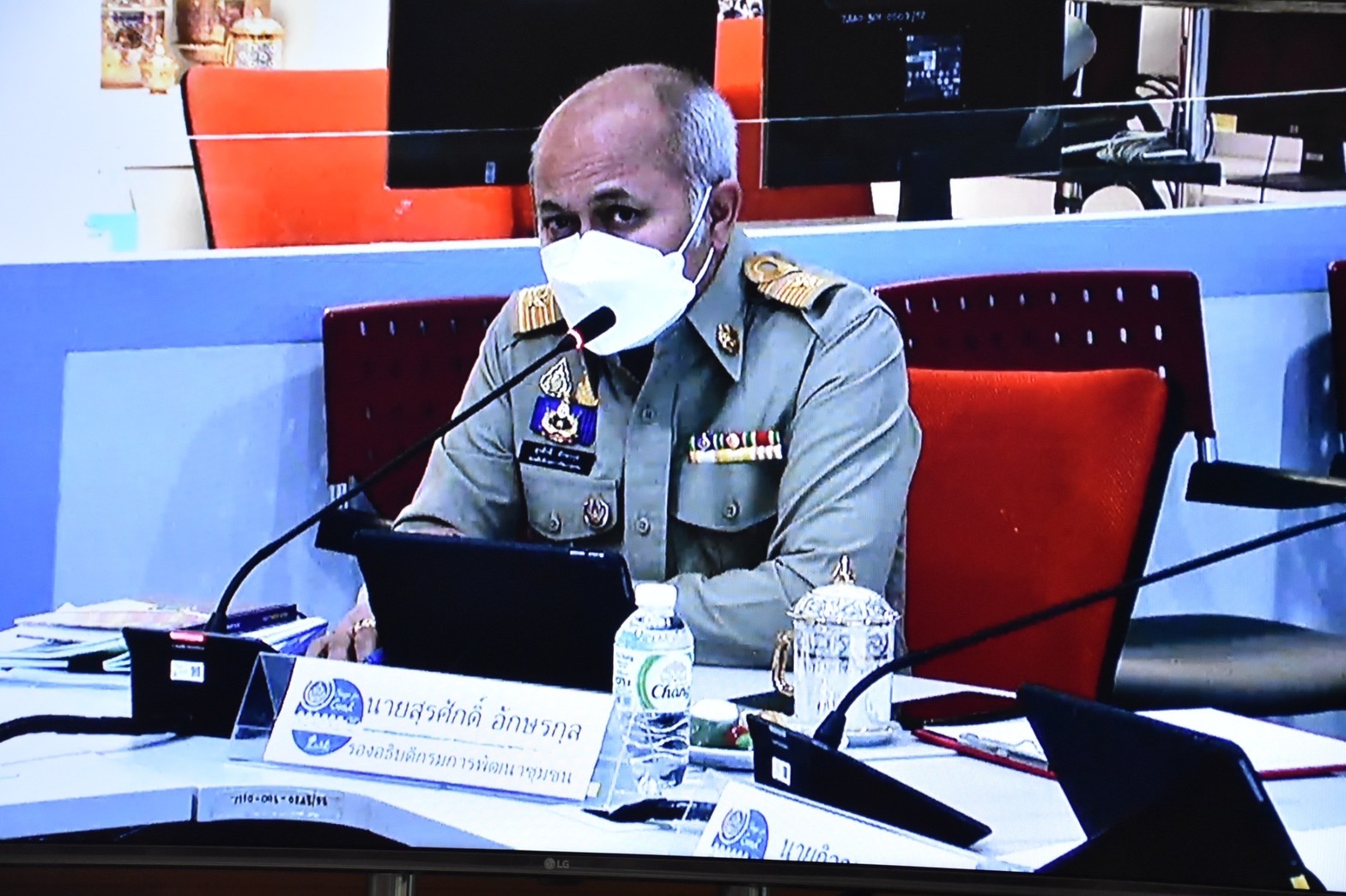 พช.มหาสารคาม เข้าร่วมการประชุมกรมการพัฒนาชุมชน ครั้งที่ 11/2564 ผ่านระบบวีดีทัศน์ทางไกล (Video Conference)