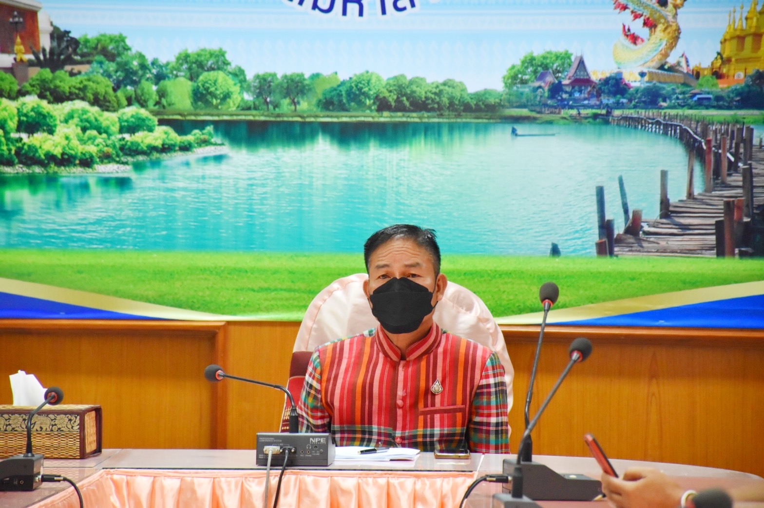 พช.มหาสารคาม เข้าร่วมการประชุมกรมการพัฒนาชุมชน ครั้งที่ 11/2564 ผ่านระบบวีดีทัศน์ทางไกล (Video Conference)
