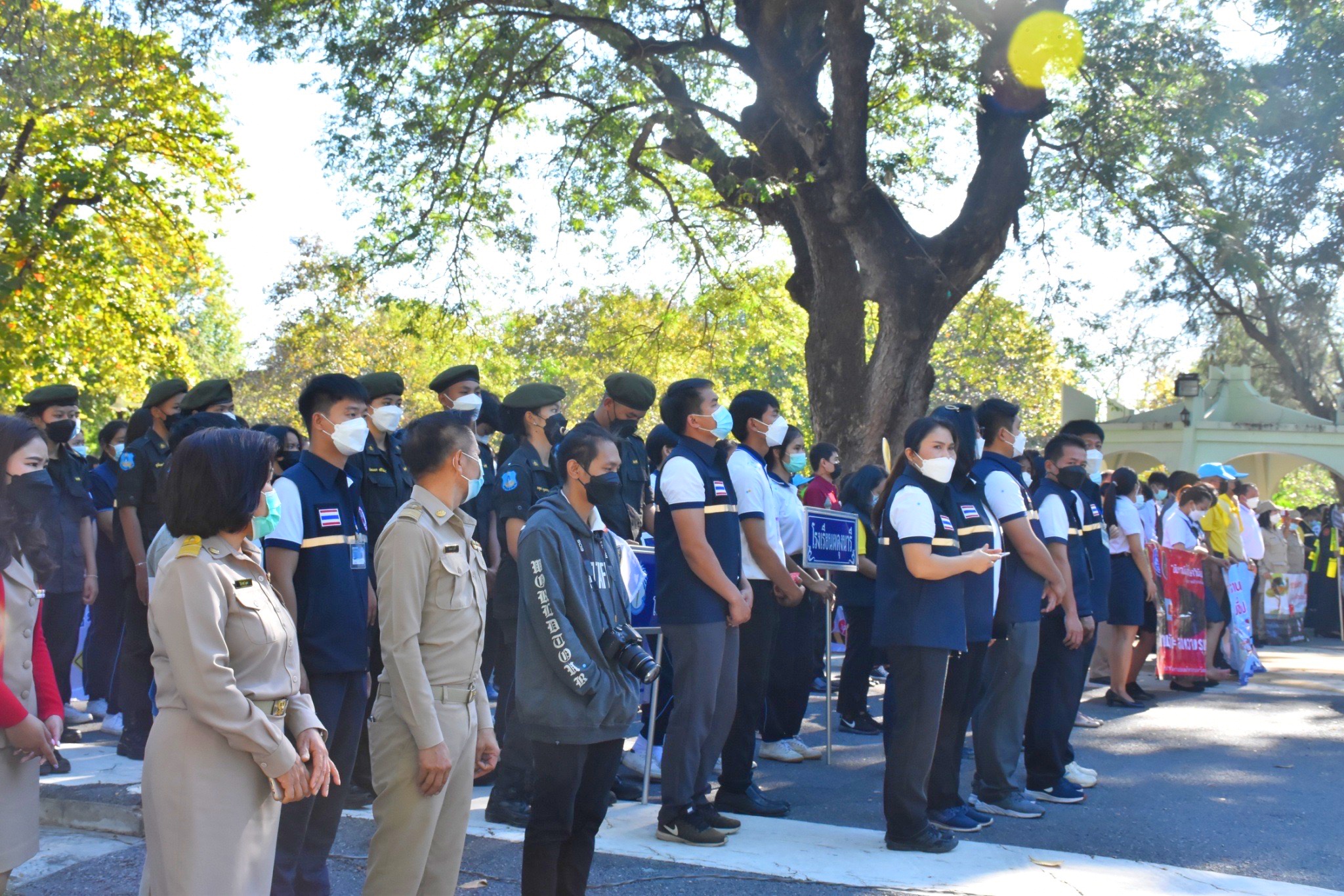 ??พช.มหาสารคาม ร่วมพิธีเปิดศูนย์ปฏิบัติการป้องกันและลดอุบัติเหตุทางถนนช่วงเทศกาลปีใหม่