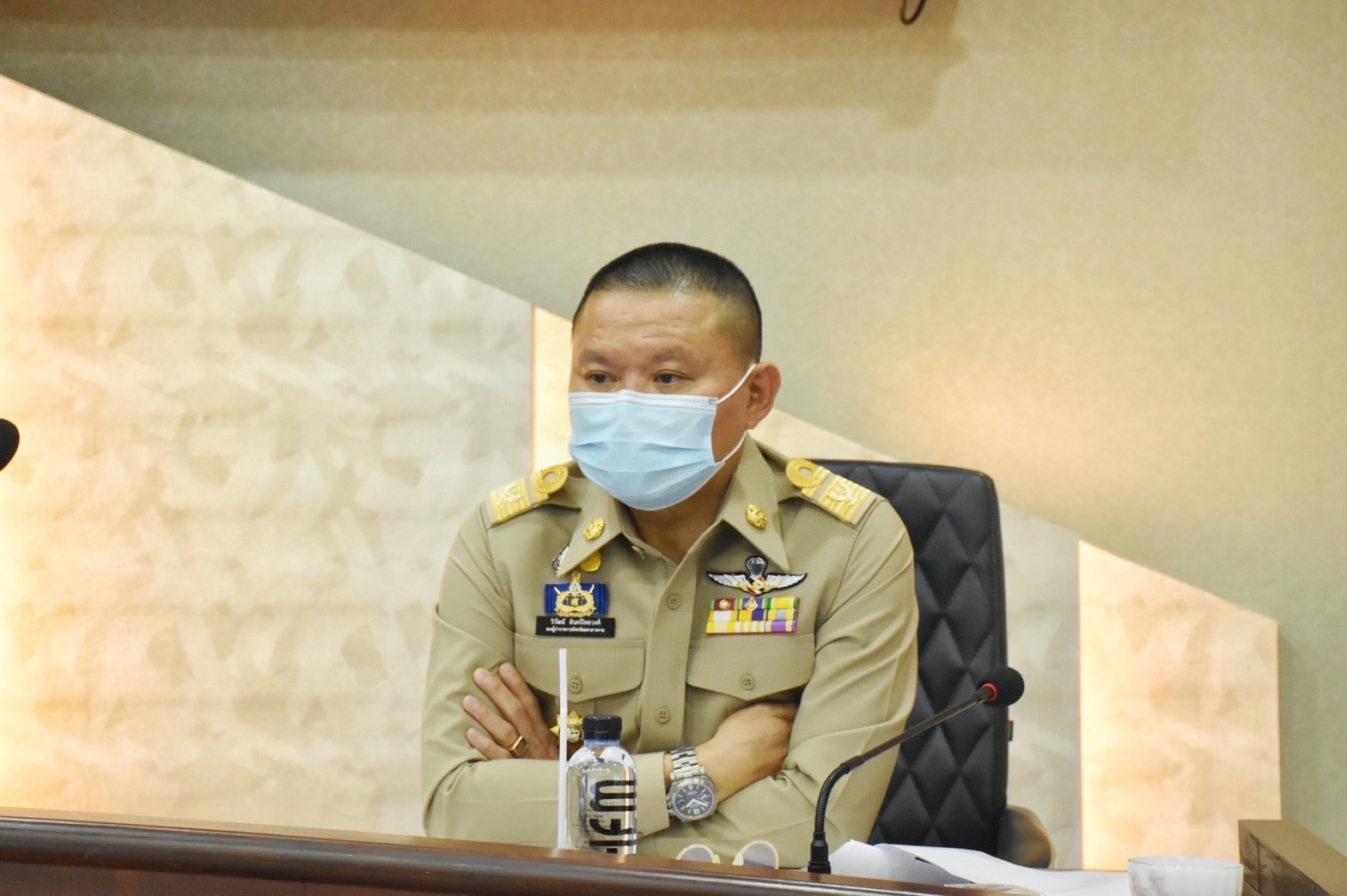 ??จังหวัดมหาสารคาม ประชุมคณะกรรมการจัดงานประเพณีบุญเบิกฟ้าและงานกาชาดจังหวัดมหาสารคามประจำปี 2565