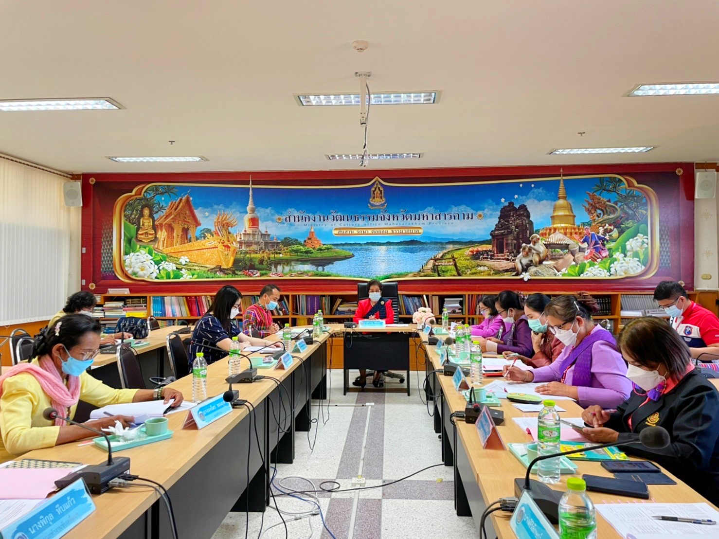 ⚡พช.มหาสารคาม จัดประชุมคณะทำงานขับเคลื่อนกองทุนพัฒนาบทบาทสตรีจังหวัดมหาสารคาม ครั้งที่ 10/2564