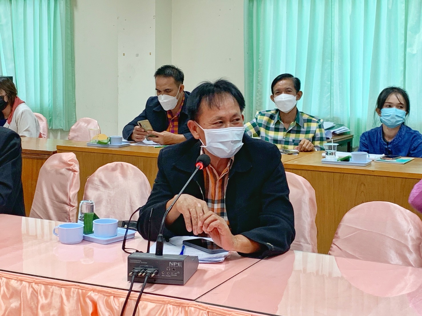 ? พช. มหาสารคาม | จัดประชุมเตรียมความพร้อมการฝึกอบรมตามโครงการพัฒนาหมู่บ้านเศรษฐกิจพอเพียง