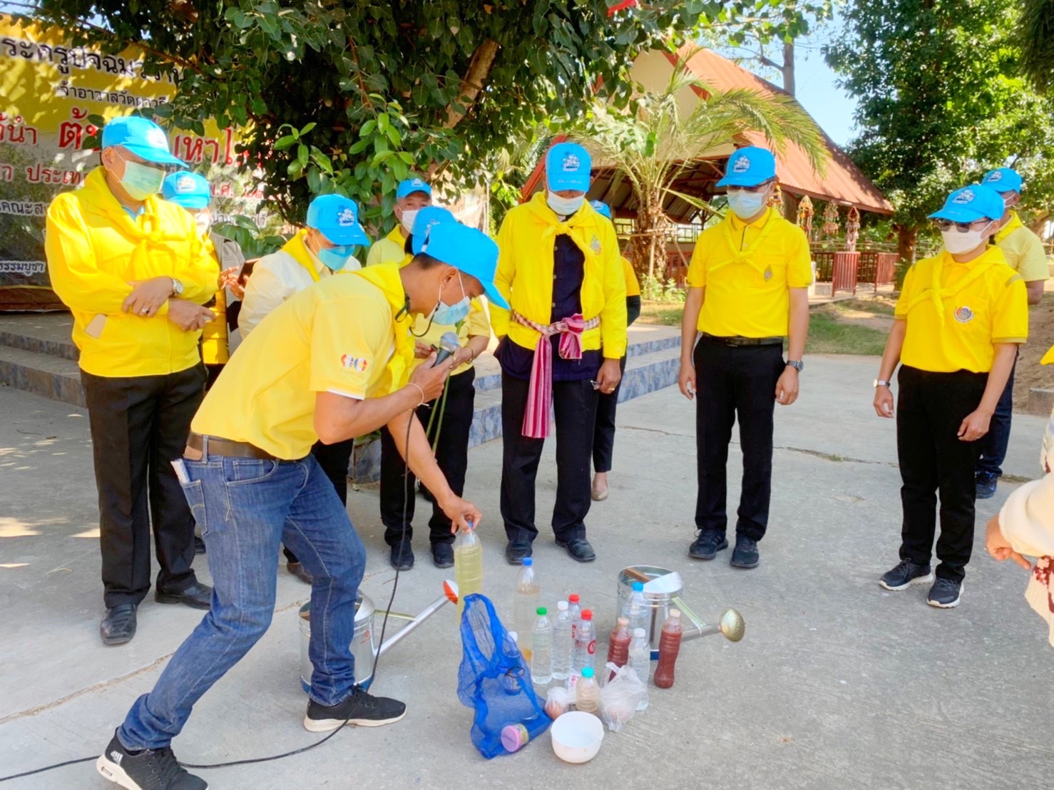 ? พช.มหาสารคาม บูรณาการ “บวร” ( บ้าน วัด ราชการ) จัดกิจกรรม “สัปดาห์การพัฒนา” ประจำปี 2564
