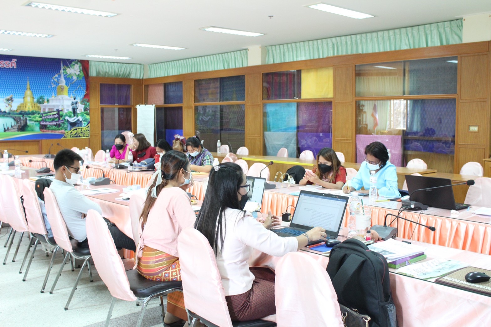 ?พช.มหาสารคามเข้าร่วมประชุมเชิงปฏิบัติการเพิ่มประสิทธิภาพบุคลากรด้านการเงิน การคลัง การบัญชี และพัสดุ ระหว่างวันที่ 20-23 ธันวาคม 2564 ผ่านระบบ Video Conference