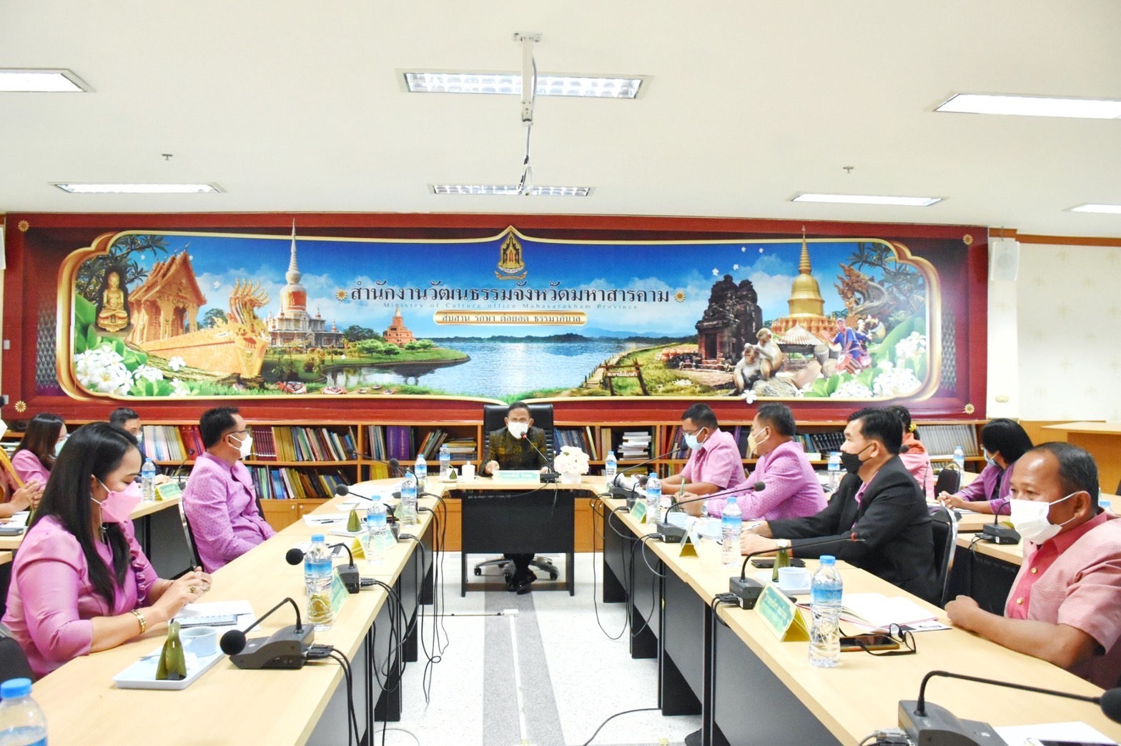 ?? นายวสันต์ ชิงชนะ ผู้ตรวจราชการกรมการพัฒนาชุมชน ลงพื้นที่ จ.มหาสารคาม เขตตรวจราชการที่ 12 ภาคตะวันออกเฉียงเหนือตอนกลาง