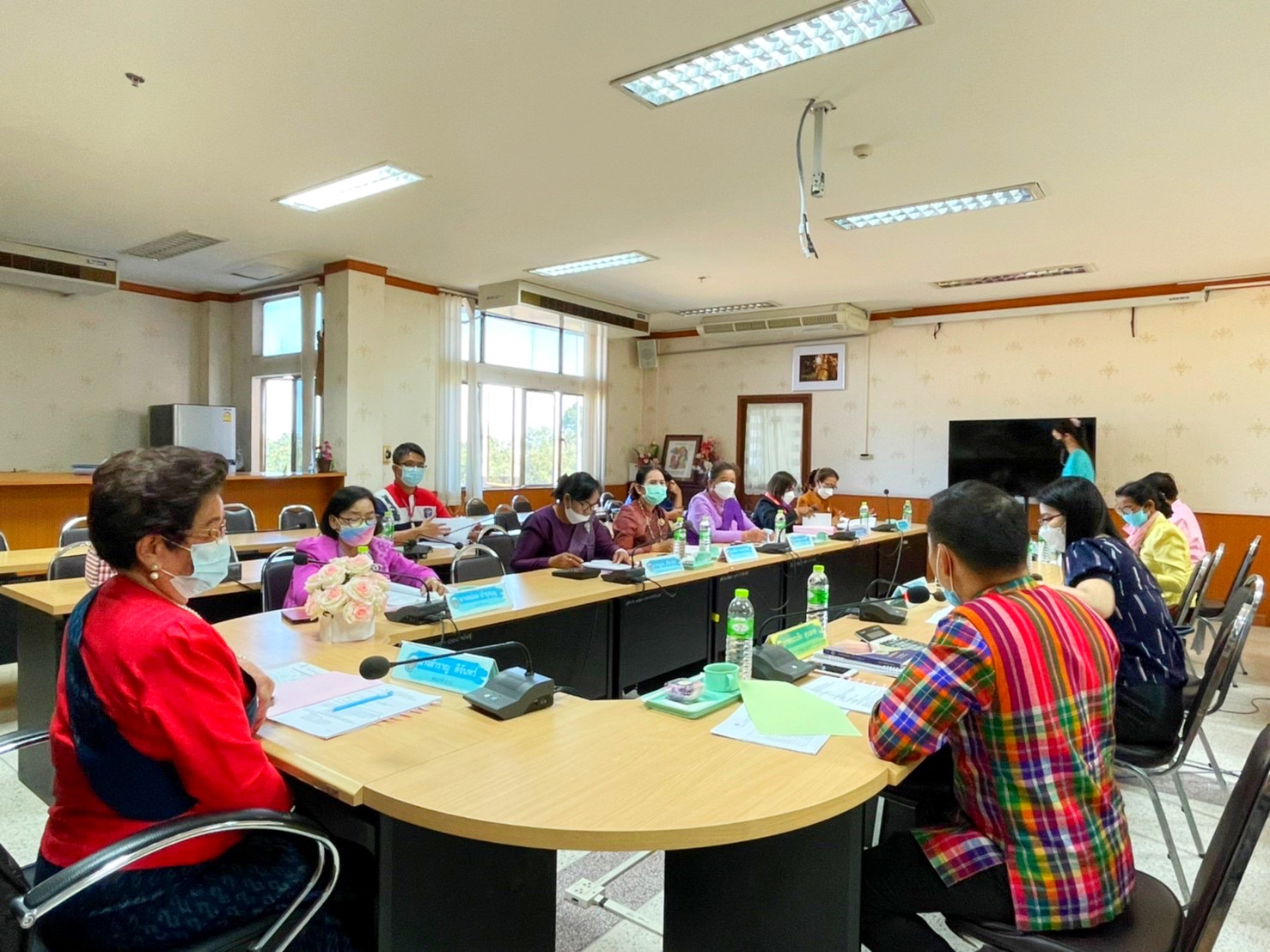 ⚡พช.มหาสารคาม จัดประชุมคณะทำงานขับเคลื่อนกองทุนพัฒนาบทบาทสตรีจังหวัดมหาสารคาม ครั้งที่ 10/2564