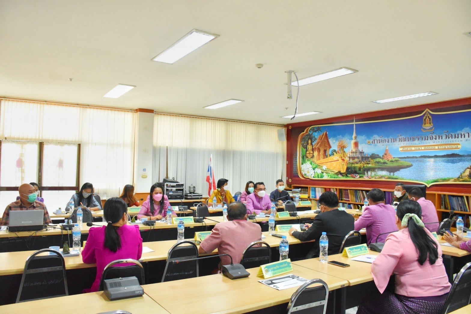 ?? นายวสันต์ ชิงชนะ ผู้ตรวจราชการกรมการพัฒนาชุมชน ลงพื้นที่ จ.มหาสารคาม เขตตรวจราชการที่ 12 ภาคตะวันออกเฉียงเหนือตอนกลาง
