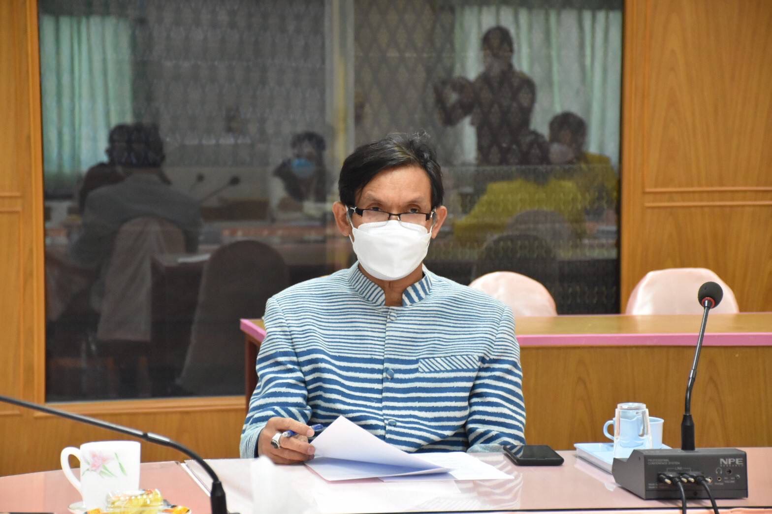 ?พช.มหาสารคาม ร่วมประชุมการแต่งตั้งคณะทำงานส่งเสริมการตลาดผ้าทอมือจังหวัดมหาสารคาม