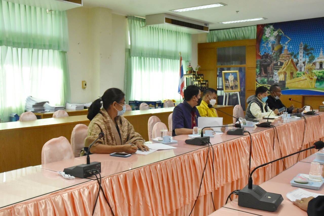 ?พช.มหาสารคาม ร่วมประชุมการแต่งตั้งคณะทำงานส่งเสริมการตลาดผ้าทอมือจังหวัดมหาสารคาม