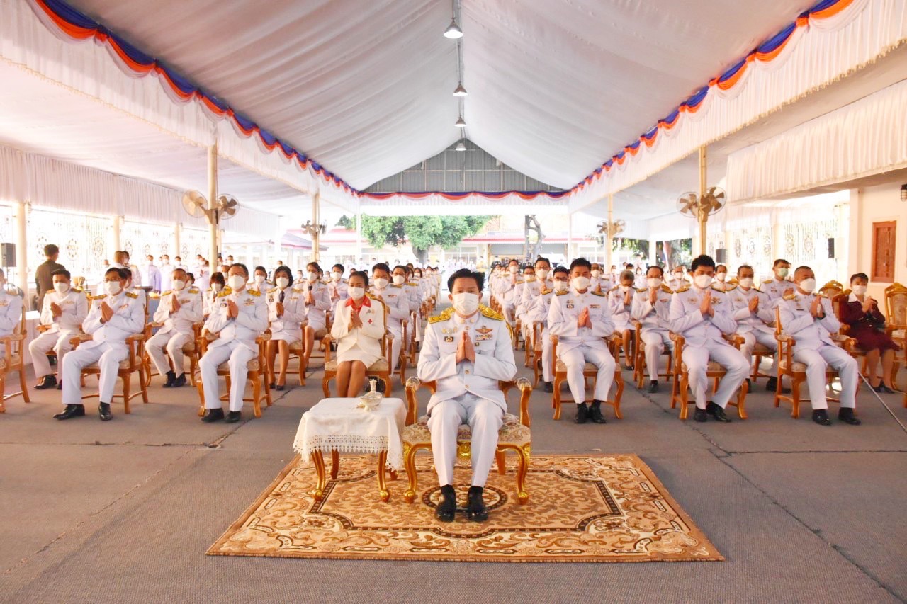 พช.มหาสารคาม ร่วมกิจกรรมเนื่องในวันคล้ายวันพระบรมราชสมภพพระบาทสมเด็จพระบรมชนกาธิเบศร มหาภูมิพลอดุลยเดชมหาราช บรมนาถบพิตร วันชาติ และวันพ่อแห่งชาติ 5 ธันวาคม 2564
