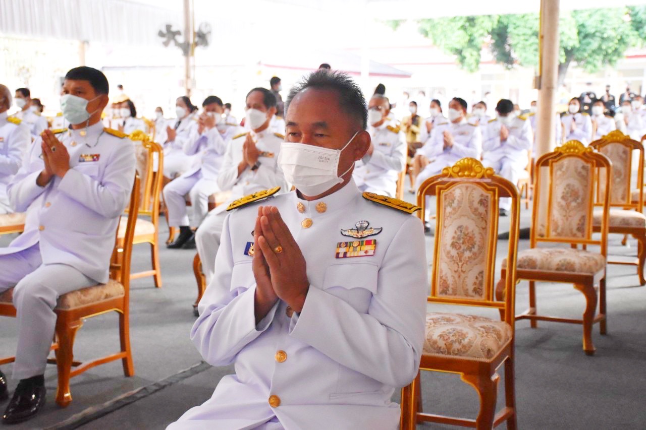 พช.มหาสารคาม ร่วมกิจกรรมเนื่องในวันคล้ายวันพระบรมราชสมภพพระบาทสมเด็จพระบรมชนกาธิเบศร มหาภูมิพลอดุลยเดชมหาราช บรมนาถบพิตร วันชาติ และวันพ่อแห่งชาติ 5 ธันวาคม 2564