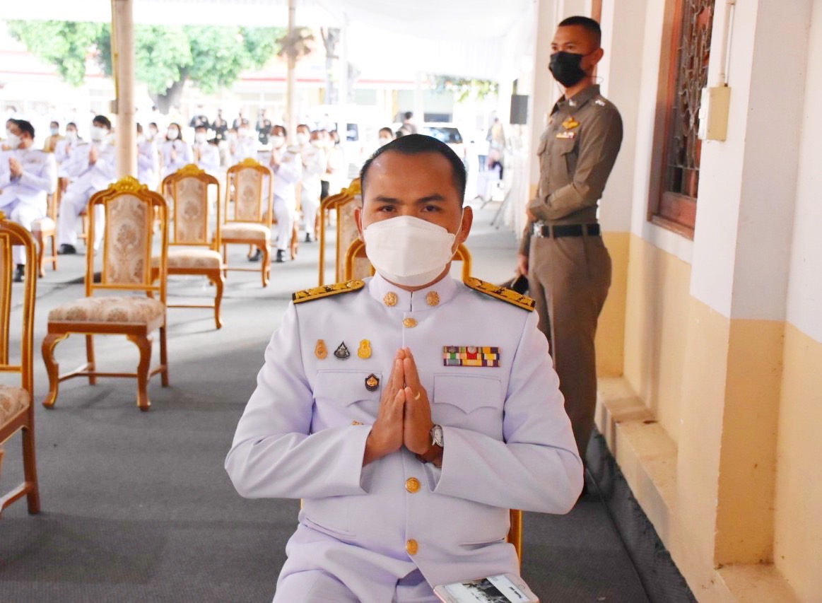 พช.มหาสารคาม ร่วมกิจกรรมเนื่องในวันคล้ายวันพระบรมราชสมภพพระบาทสมเด็จพระบรมชนกาธิเบศร มหาภูมิพลอดุลยเดชมหาราช บรมนาถบพิตร วันชาติ และวันพ่อแห่งชาติ 5 ธันวาคม 2564