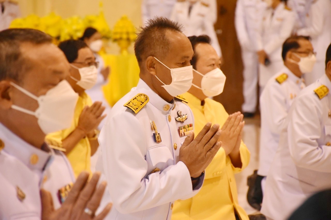 พช.มหาสารคาม ร่วมกิจกรรมเนื่องในวันคล้ายวันพระบรมราชสมภพพระบาทสมเด็จพระบรมชนกาธิเบศร มหาภูมิพลอดุลยเดชมหาราช บรมนาถบพิตร วันชาติ และวันพ่อแห่งชาติ 5 ธันวาคม 2564