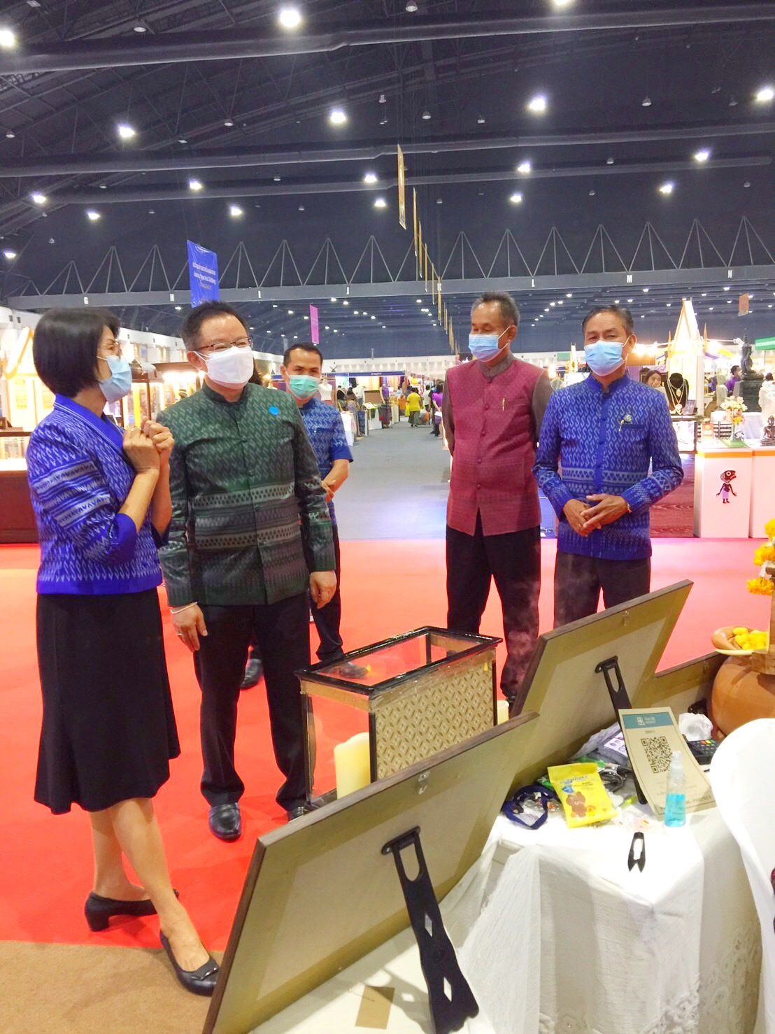 จังหวัดมหาสารคาม ร่วมพิธีเปิดงานโอทอปไทย สู้ภัยโควิด – 19