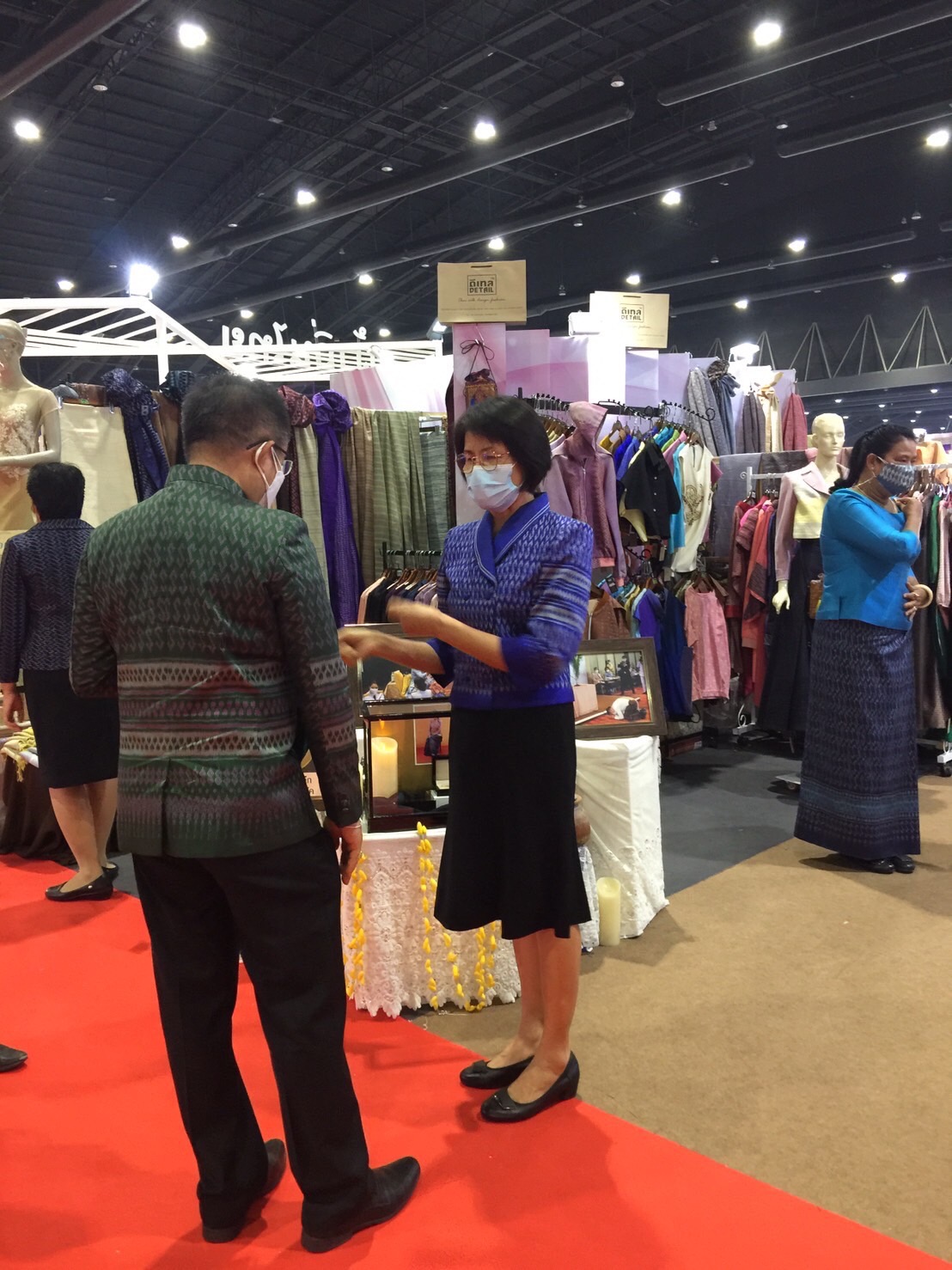 จังหวัดมหาสารคาม ร่วมพิธีเปิดงานโอทอปไทย สู้ภัยโควิด – 19