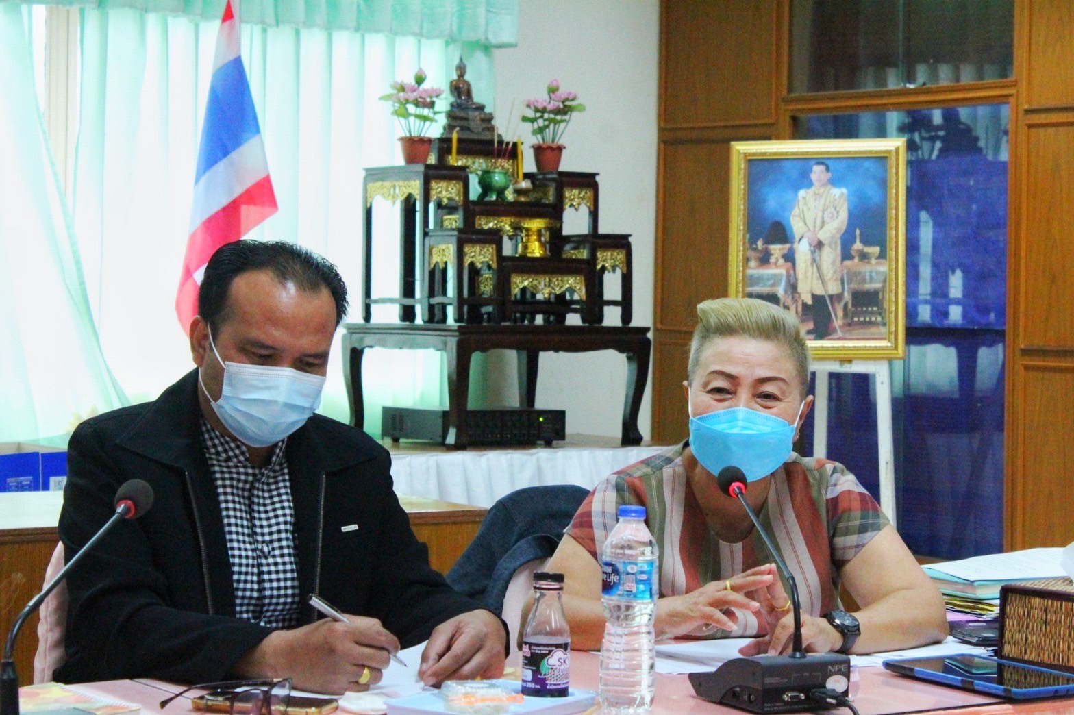 บริษัทประชารัฐรักสามัคคีมหาสารคาม (วิสาหกิจเพื่อสังคม) จำกัด ประชุมประจำเดือน ครั้งที่ 1/2565