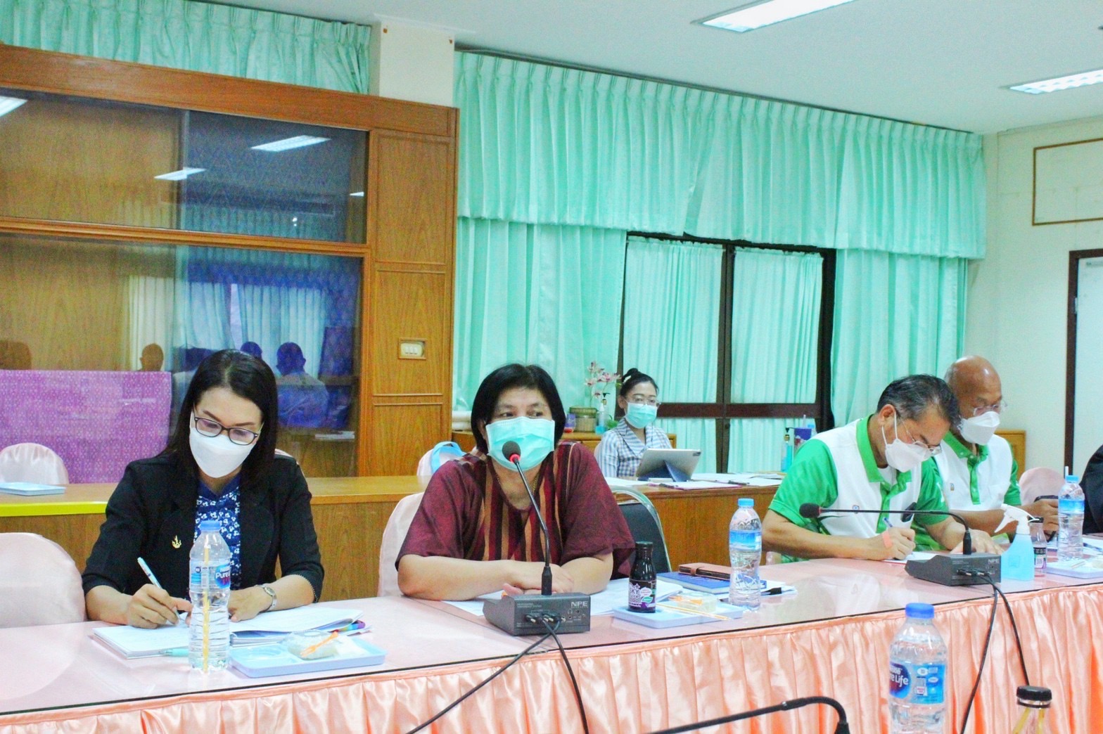 บริษัทประชารัฐรักสามัคคีมหาสารคาม (วิสาหกิจเพื่อสังคม) จำกัด ประชุมประจำเดือน ครั้งที่ 1/2565