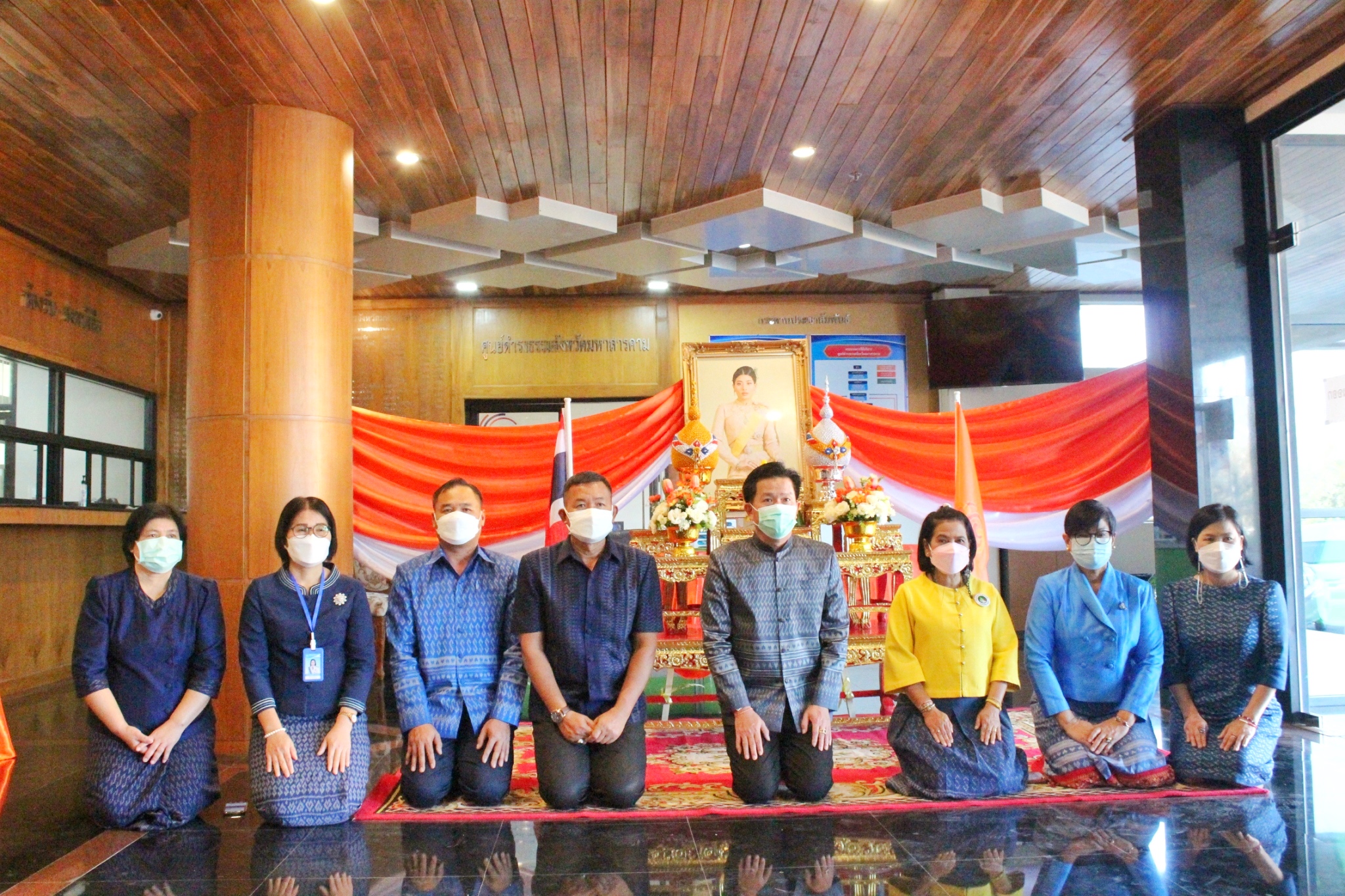 ??พช.มหาสารคาม จัดพิธีลงนามถวายพระพรชัยมงคลสมเด็จพระเจ้าลูกเธอ เจ้าฟ้าสิริวัณณวรี นารีรัตนราชกัญญา เนื่องในโอกาสวันคล้ายวันประสูติ วันที่ 8 มกราคม 2565