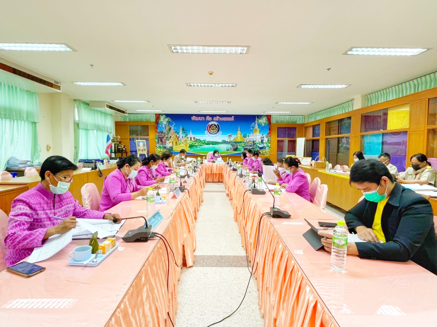 ?คณะทำงานขับเคลื่อนกองทุนพัฒนาบทบาทสตรีจังหวัดมหาสารคาม จัดประชุมครั้งที่ 1/2565