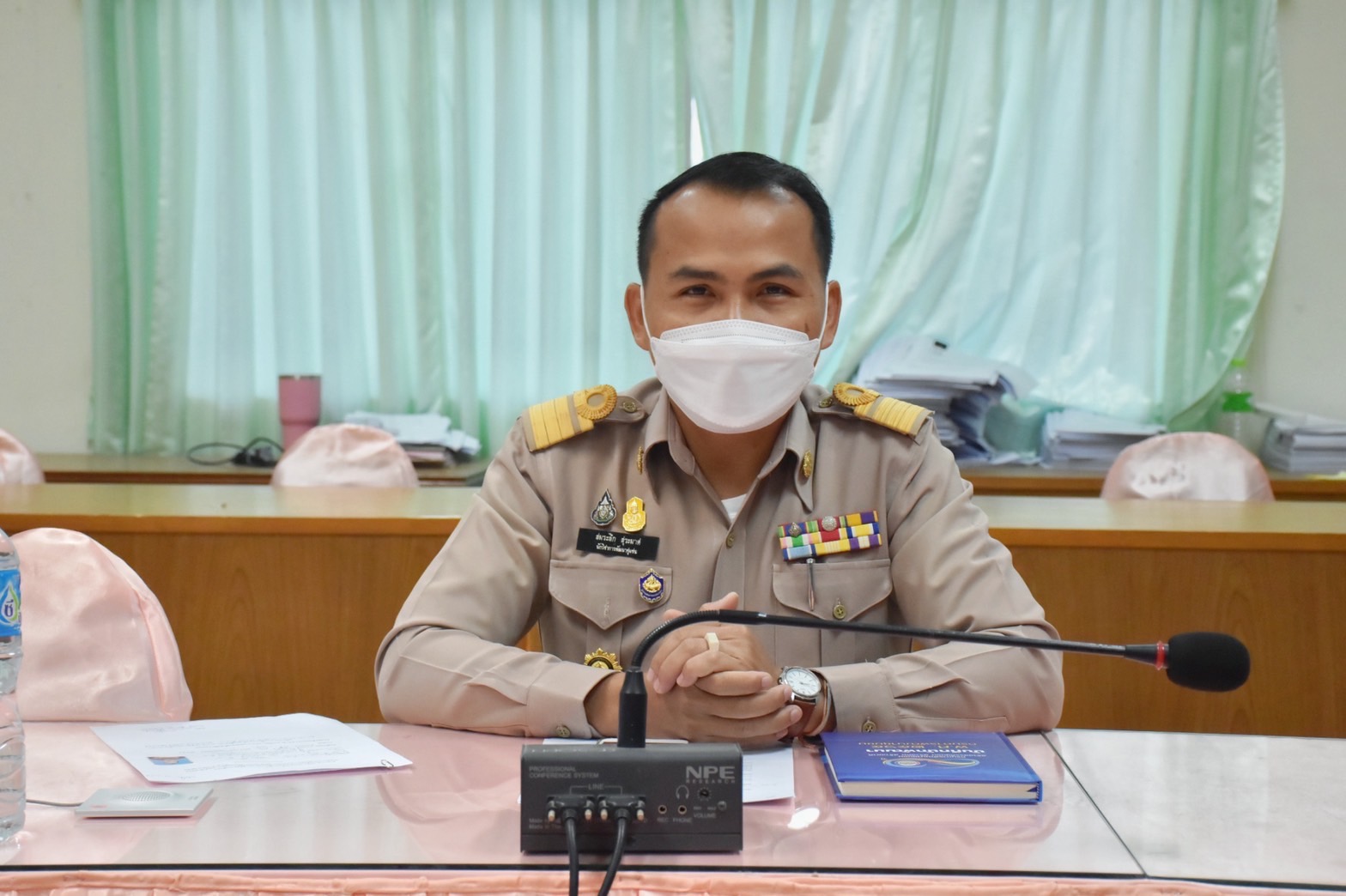 พช.มหาสารคามร่วมการประชุมกรมการพัฒนาชุมชน ครั้งที่ 1/2565 ผ่านระบบ (Video Conference)
