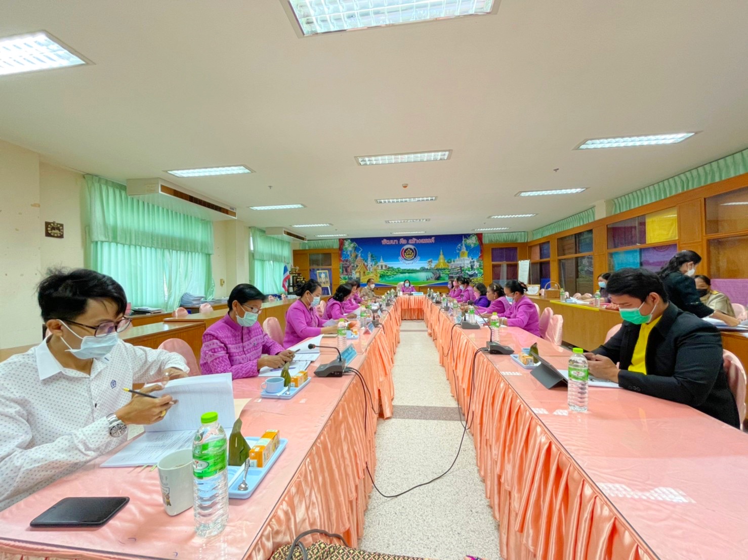 ?คณะทำงานขับเคลื่อนกองทุนพัฒนาบทบาทสตรีจังหวัดมหาสารคาม จัดประชุมครั้งที่ 1/2565