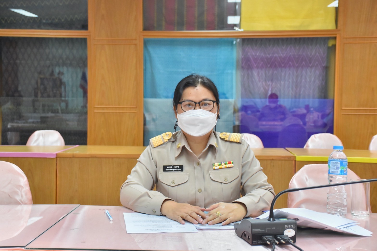 พช.มหาสารคามร่วมการประชุมกรมการพัฒนาชุมชน ครั้งที่ 1/2565 ผ่านระบบ (Video Conference)