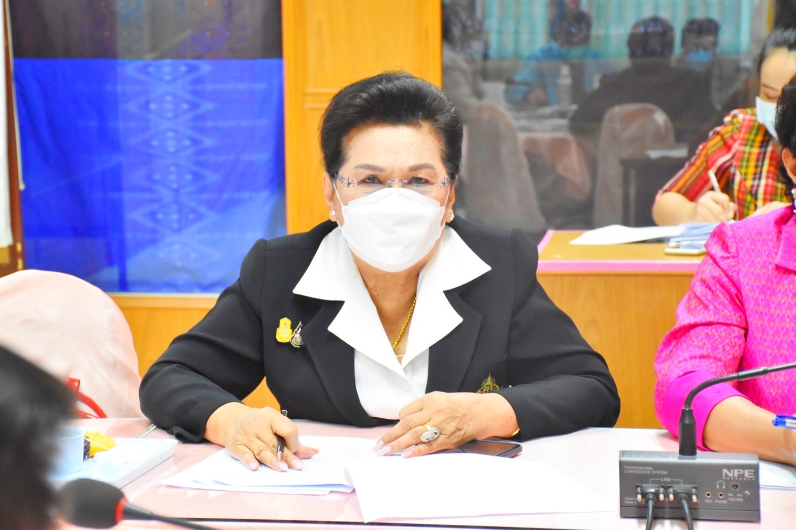 ?? พช.มหาสารคาม ประชุมเตรียมความพร้อมการจัดงานเส้นสายลายผ้าและการจัดขบวนแห่ โคก หนอง นา และขบวนแห่ ผ่าเลื่องลืองาม นามมหาสารคาม ในงานประเพณีบุญเบิกฟ้าและงานกาชาดจังหวัดมหาสารคาม ประจำปี 2565