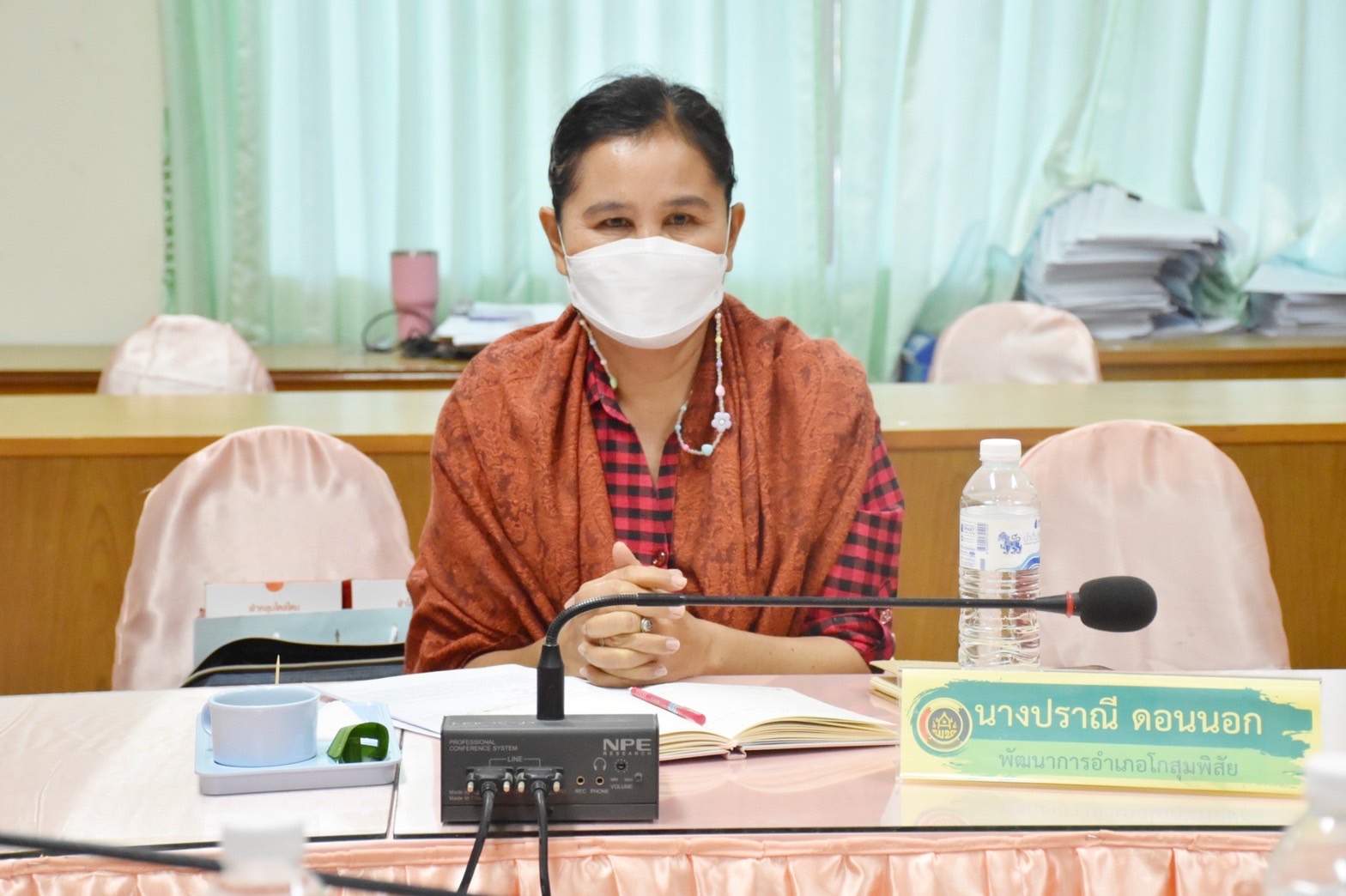 ?? พช.มหาสารคาม ประชุมเตรียมความพร้อมการจัดงานเส้นสายลายผ้าและการจัดขบวนแห่ โคก หนอง นา และขบวนแห่ ผ่าเลื่องลืองาม นามมหาสารคาม ในงานประเพณีบุญเบิกฟ้าและงานกาชาดจังหวัดมหาสารคาม ประจำปี 2565