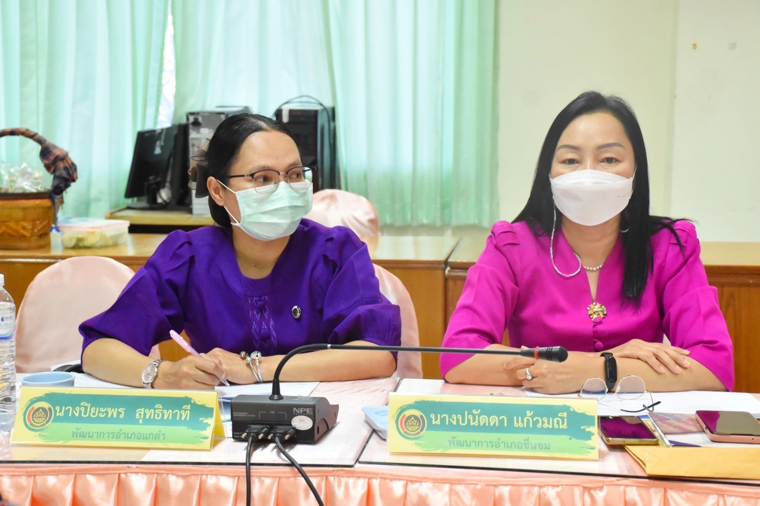 ?? พช.มหาสารคาม ประชุมเตรียมความพร้อมการจัดงานเส้นสายลายผ้าและการจัดขบวนแห่ โคก หนอง นา และขบวนแห่ ผ่าเลื่องลืองาม นามมหาสารคาม ในงานประเพณีบุญเบิกฟ้าและงานกาชาดจังหวัดมหาสารคาม ประจำปี 2565