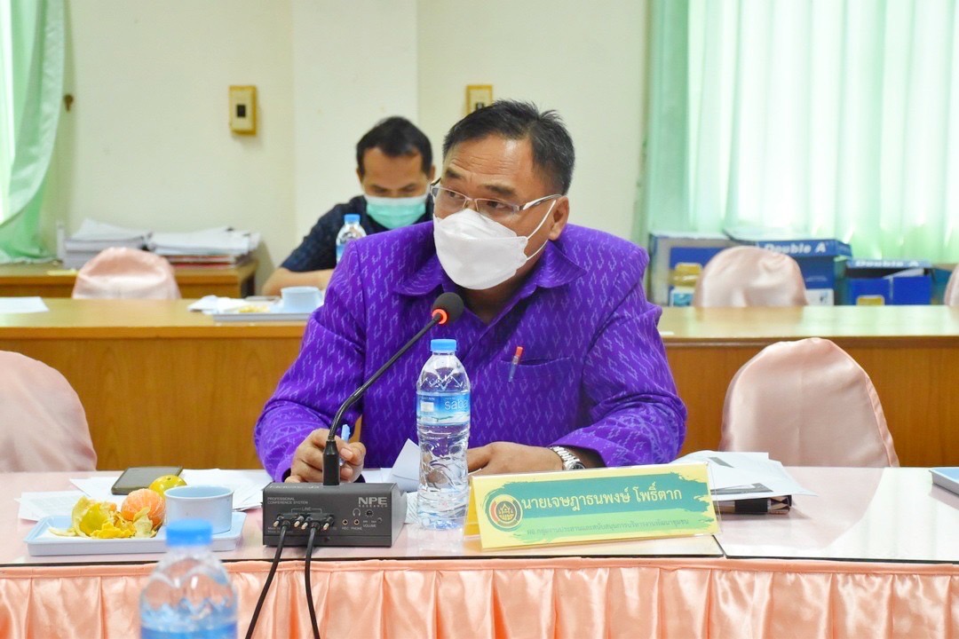 ?? พช.มหาสารคาม จัดประชุมประจำเดือนสำนักงานพัฒนาชุมชนจังหวัดมหาสารคาม ครั้งที่ 1/2565