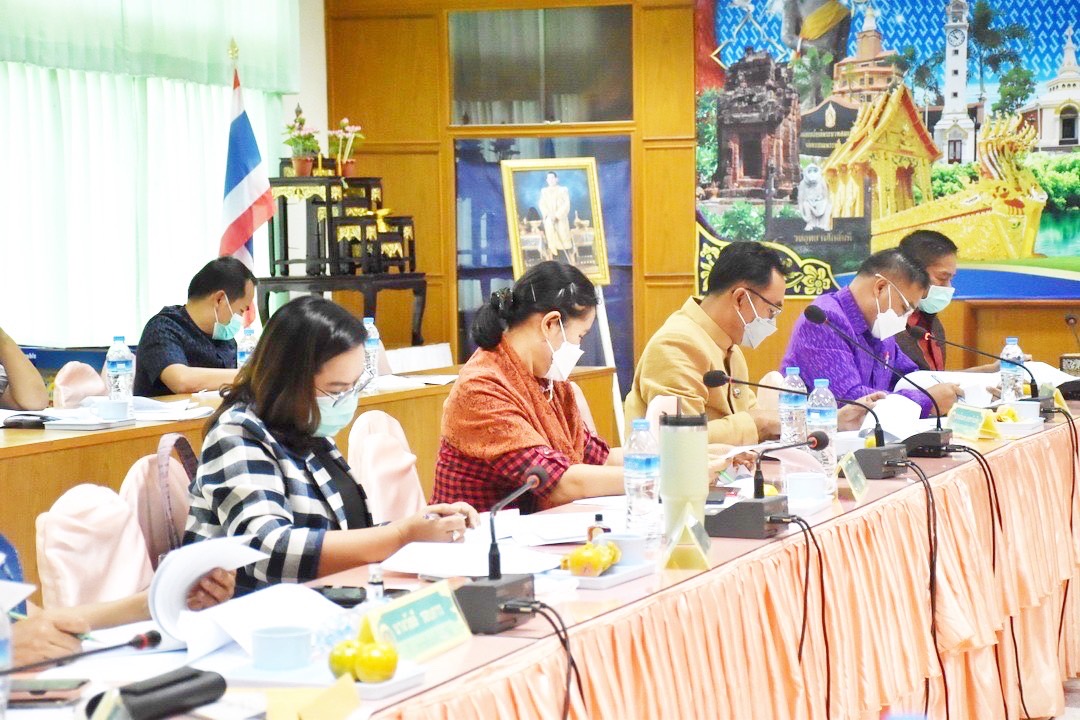 ?? พช.มหาสารคาม จัดประชุมประจำเดือนสำนักงานพัฒนาชุมชนจังหวัดมหาสารคาม ครั้งที่ 1/2565