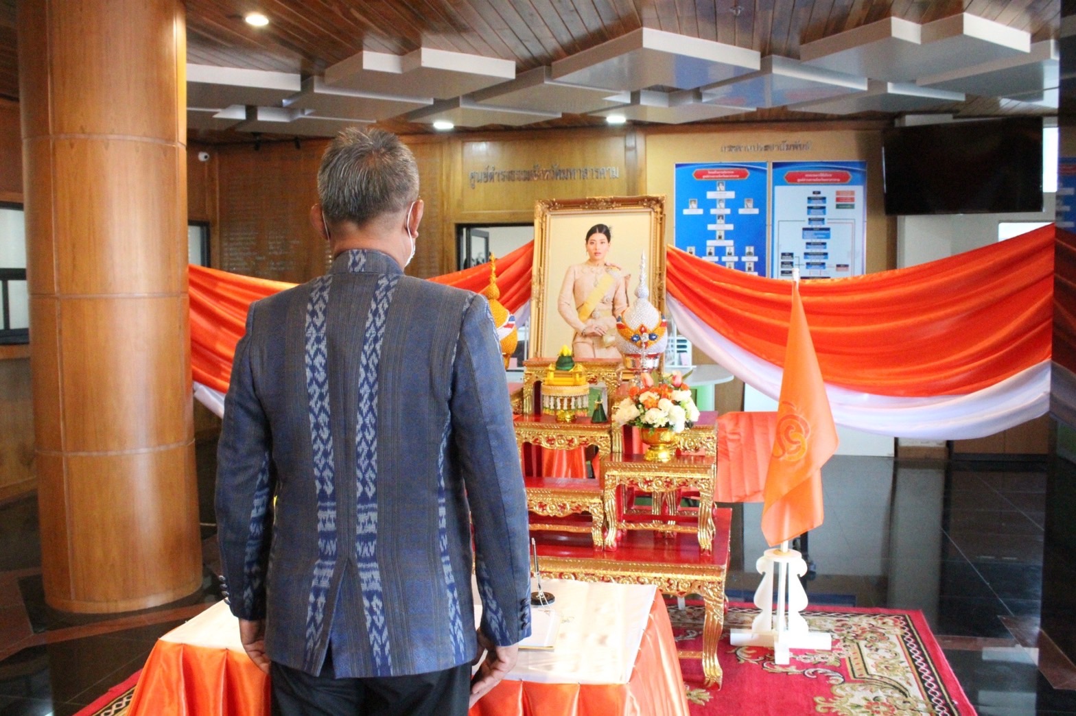 ??พช.มหาสารคาม จัดพิธีลงนามถวายพระพรชัยมงคลสมเด็จพระเจ้าลูกเธอ เจ้าฟ้าสิริวัณณวรี นารีรัตนราชกัญญา เนื่องในโอกาสวันคล้ายวันประสูติ วันที่ 8 มกราคม 2565