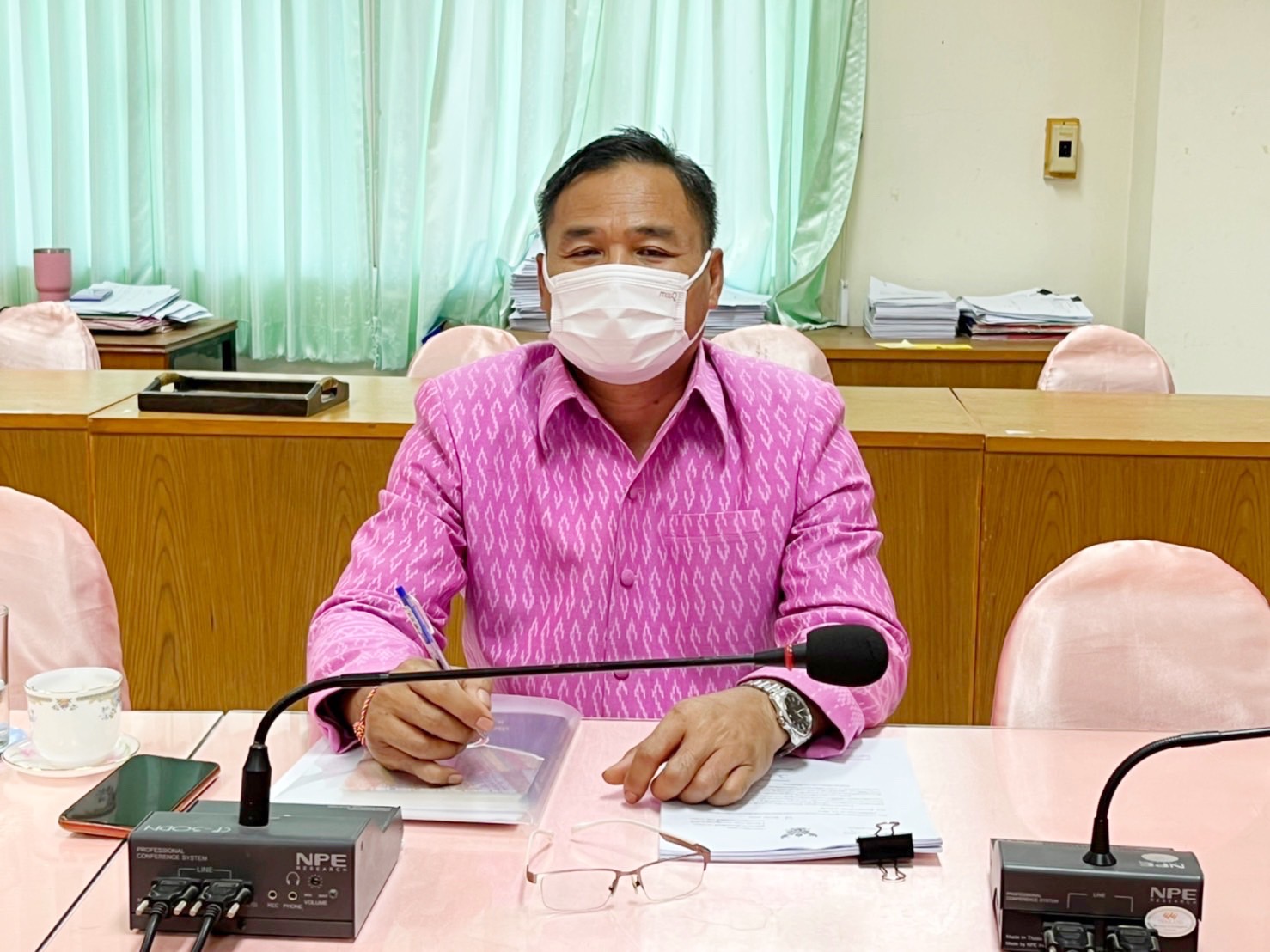 พช.มหาสารคาม เข้าร่วมประชุมเชิงปฏิบัติการการดำเนินงานตามมาตรการปรับปรุงประสิทธิภาพในการปฏิบัติราชการ ประจำปีงบประมาณ พ.ศ. 2565 ผ่านระบบ VDO Conference
