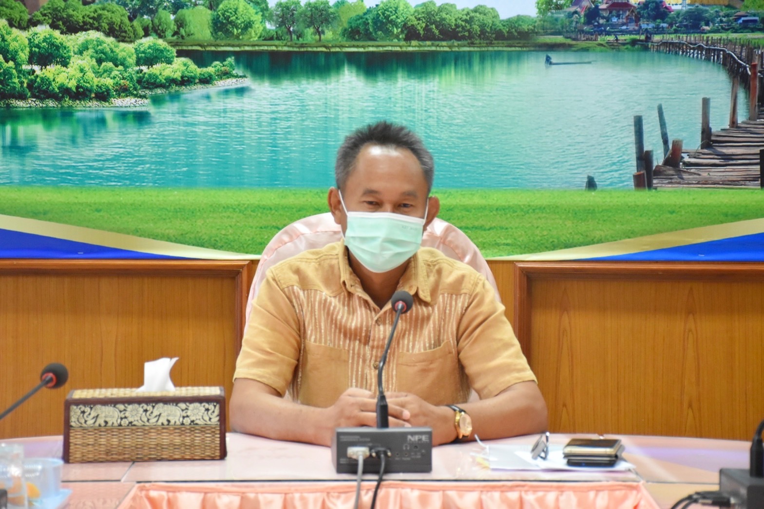 พช.มหาสารคาม ร่วมกับคณะกรรมการชมรมอาสาพัฒนาชุมชน จัดประชุมเพื่อเตรียมความพร้อมขับเคลื่อนงานฯ ประจำปีงบประมาณ 2565
