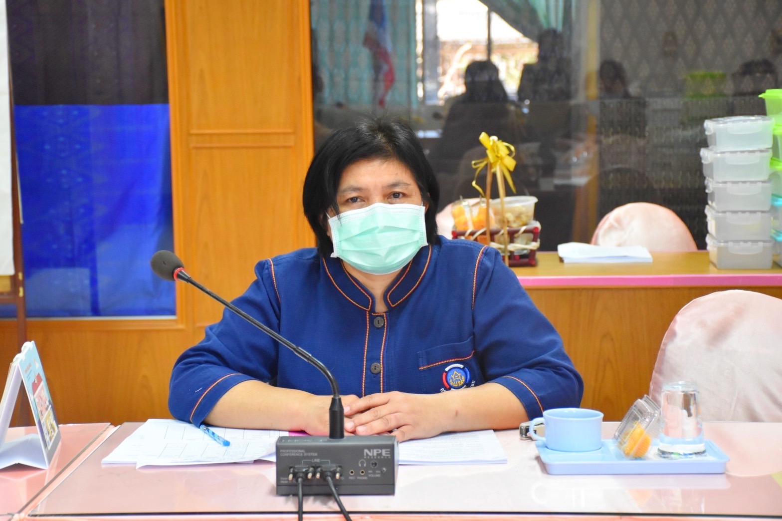 พช.มหาสารคาม ร่วมกับคณะกรรมการชมรมอาสาพัฒนาชุมชน จัดประชุมเพื่อเตรียมความพร้อมขับเคลื่อนงานฯ ประจำปีงบประมาณ 2565