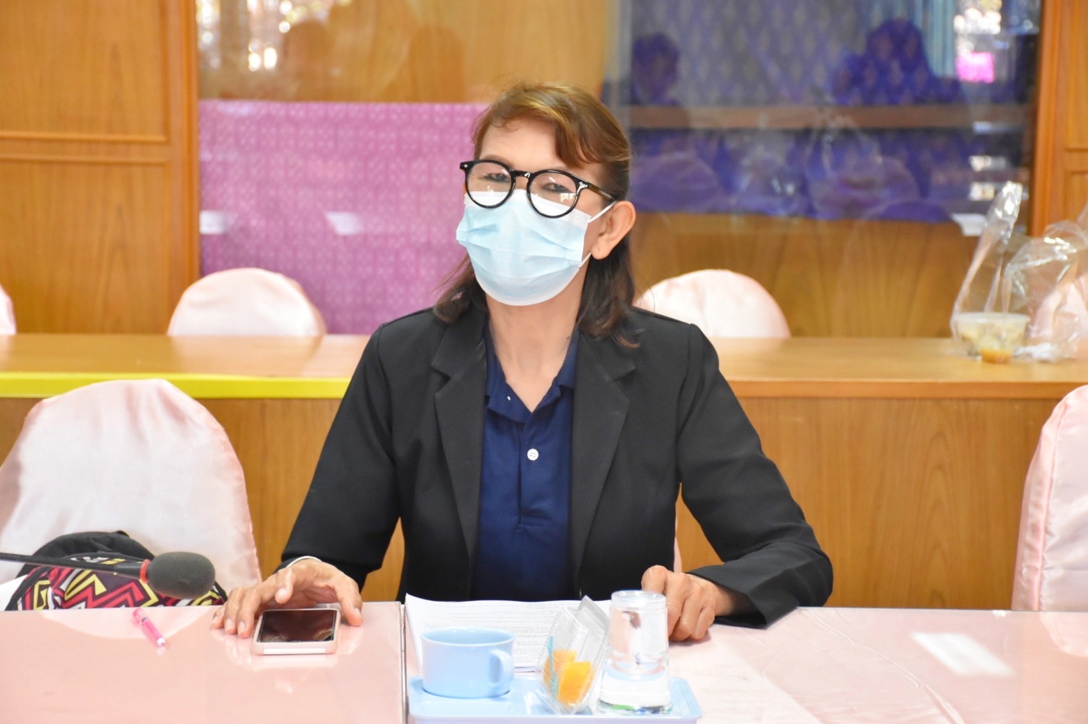พช.มหาสารคาม ร่วมกับคณะกรรมการชมรมอาสาพัฒนาชุมชน จัดประชุมเพื่อเตรียมความพร้อมขับเคลื่อนงานฯ ประจำปีงบประมาณ 2565