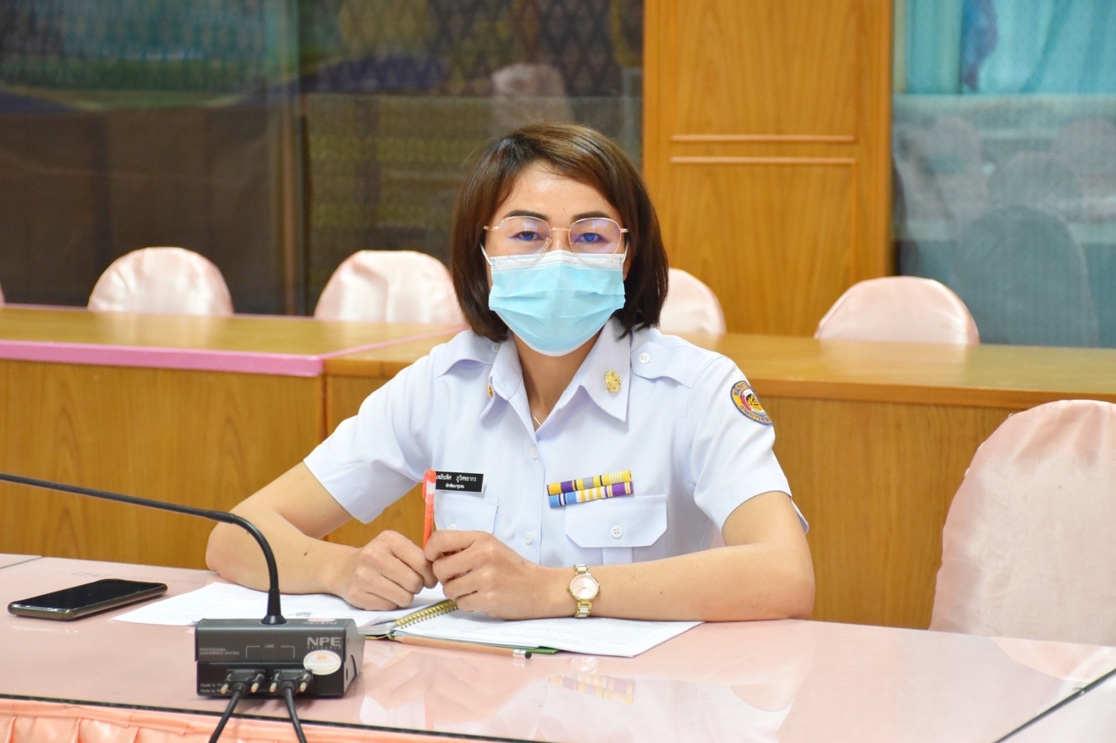 พช.มหาสารคามเข้าร่วมประชุมการดำเนินโครงการพัฒนาพื้นที่ต้นแบบการพัฒนาคุณภาพชีวิตตามหลักทฤษฎีใหม่ ประยุกต์สู่ “โคก หนอง นา โมเดล” ผ่านระบบ VDO Conference